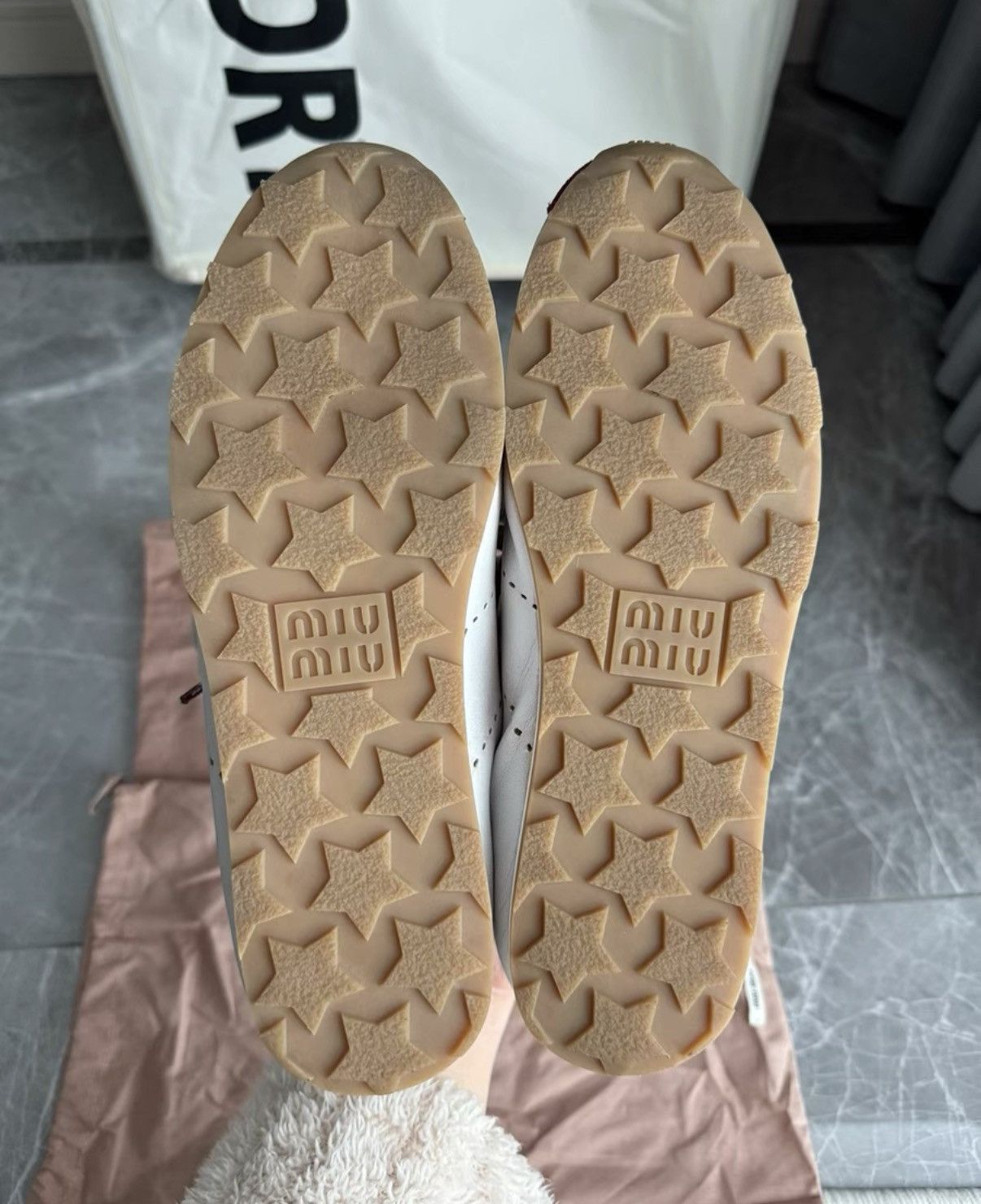 Miu Miu MiuMiu 25SS Red Suede Low-Top German Trainer K6 Size US 6.5 / IT 36.5 - 5 Thumbnail