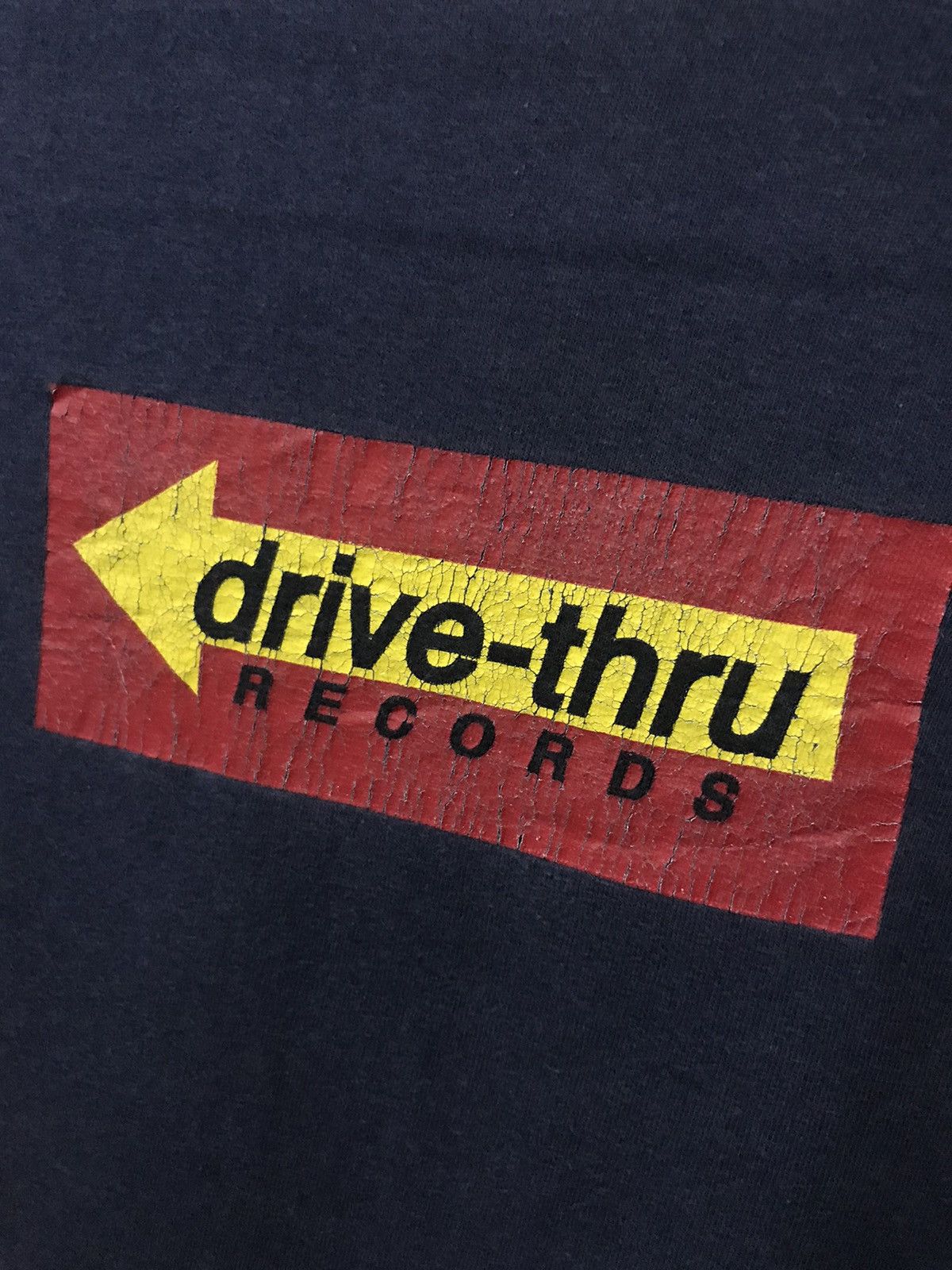 Band Tees Vintage Drive-Thru Record Music Tee Size US M / EU 48-50 / 2 - 3 Thumbnail