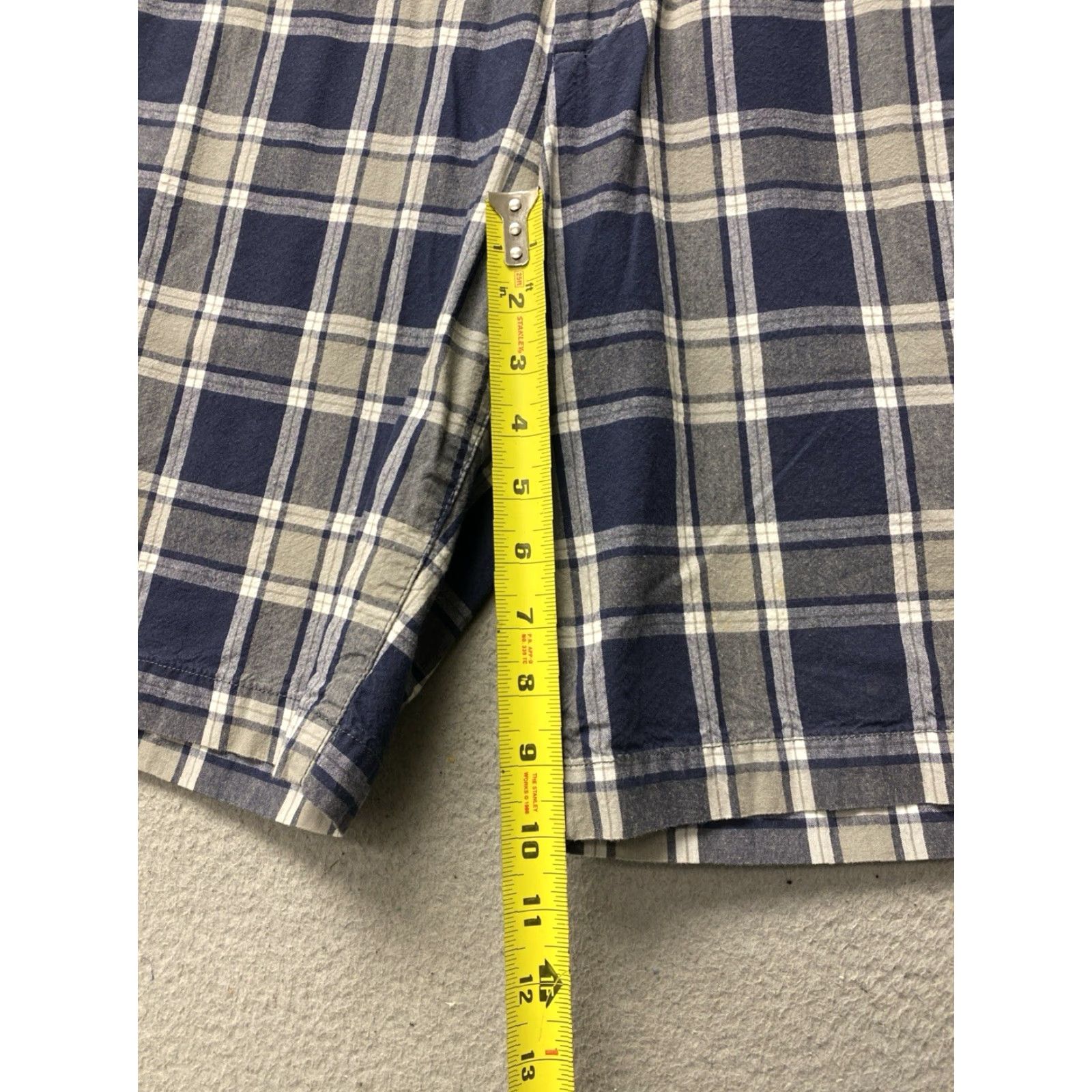 Gap Men's GAP Plaid Walking Shorts Size 33 Casual Chino Bermuda Multicolor Size US 33 - 5 Thumbnail