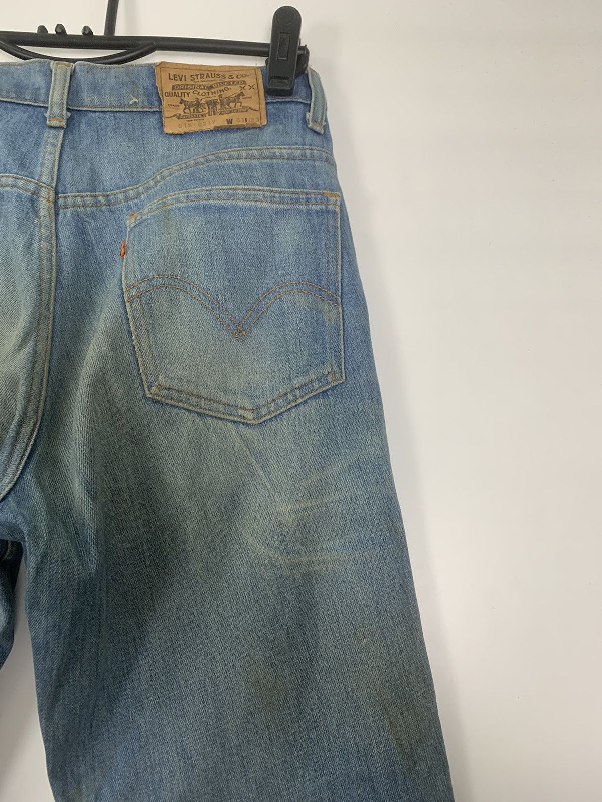 Levi's Vintage 90s Levi’s Strauss & Co distressed pant Size US 30 / EU 46 - 11 Thumbnail