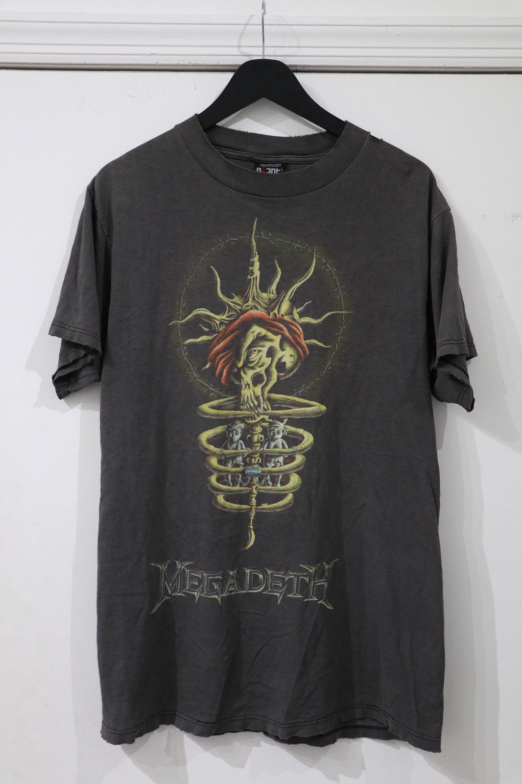 Vintage Vintage 1995 Megadeth Youthanasia Tour T-Shirt Size L Size US L / EU 52-54 / 3 - 1 Thumbnail