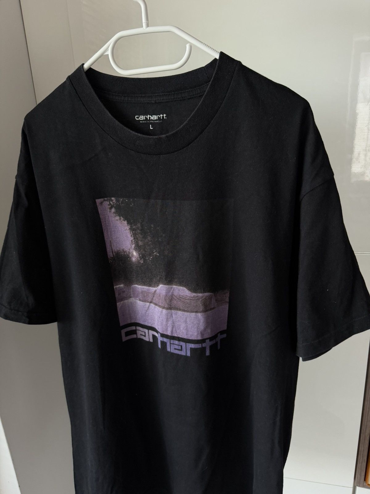 Carhartt Carhartt WIP S/S Purple Car Tee Size US L / EU 52-54 / 3 - 2 Thumbnail