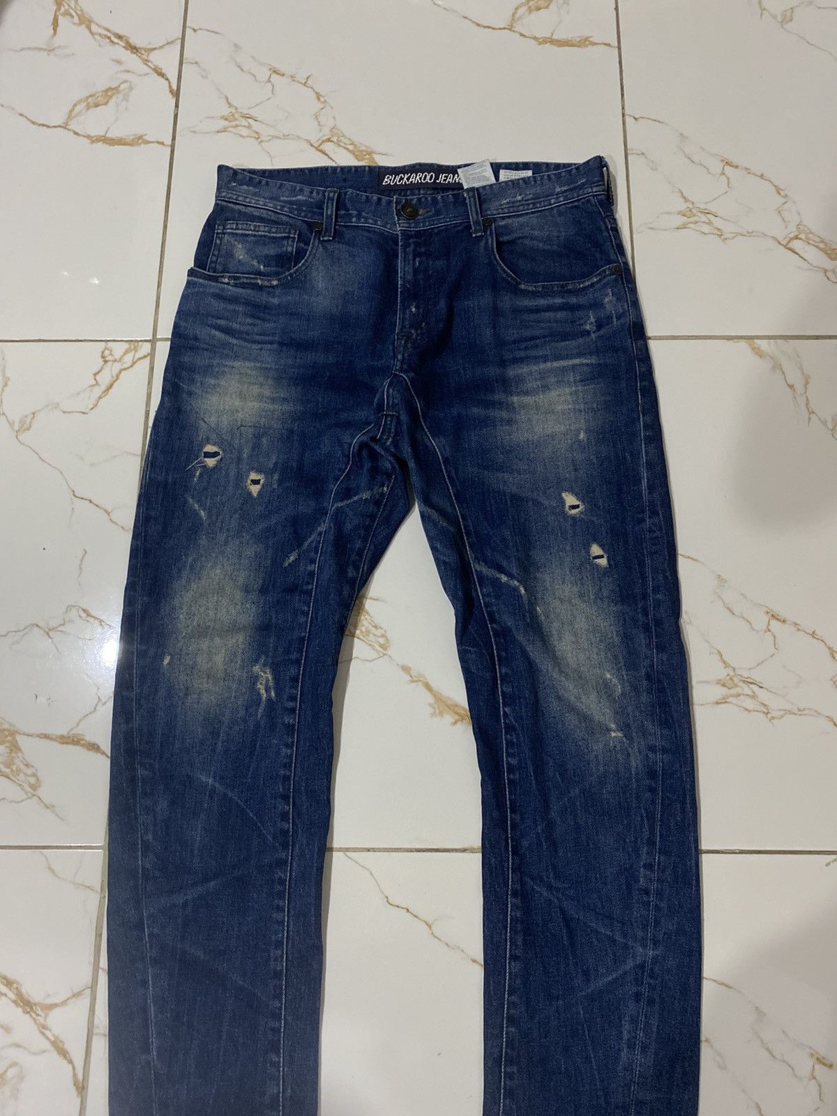 Japanese Brand Buckaroo Flare denim pants Size US 32 / EU 48 - 2 Thumbnail