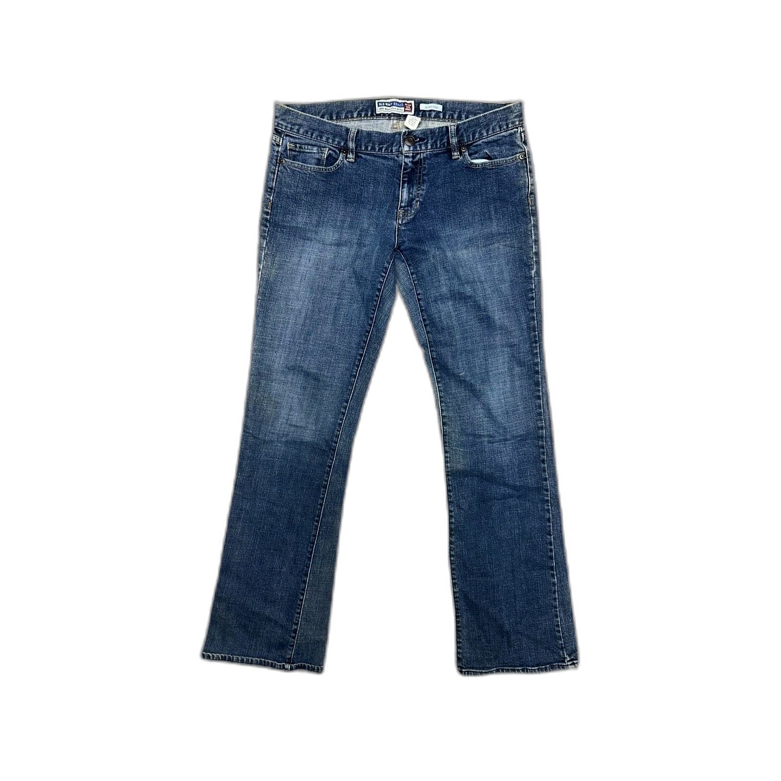 Old Navy Old Navy Bootcut Jeans Ultra Low Waist Stretch Denim Womens Size US 26 / EU 42 - 5 Thumbnail