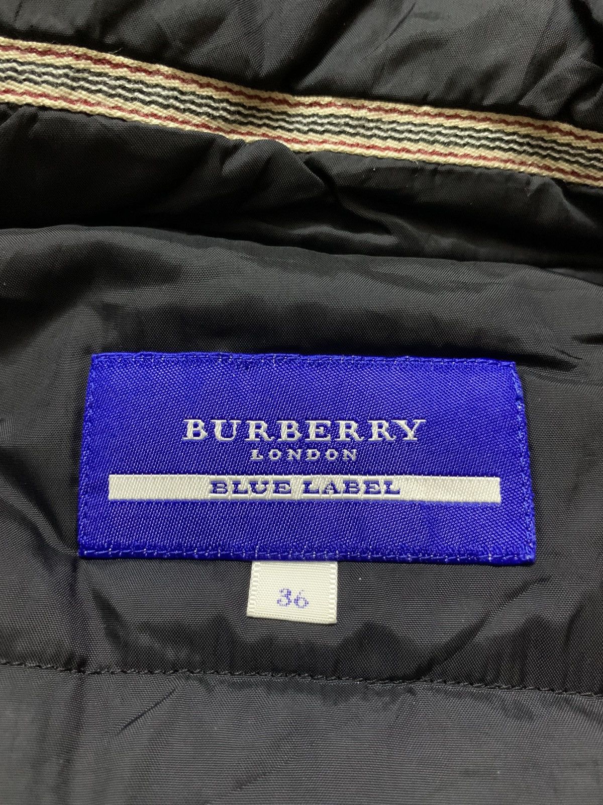 Burberry × Burberry Prorsum Vintage BURBERRY BLUE LABEL JAPAN PUFFER JACKET Size S / US 4 / IT 40 - 10 Thumbnail