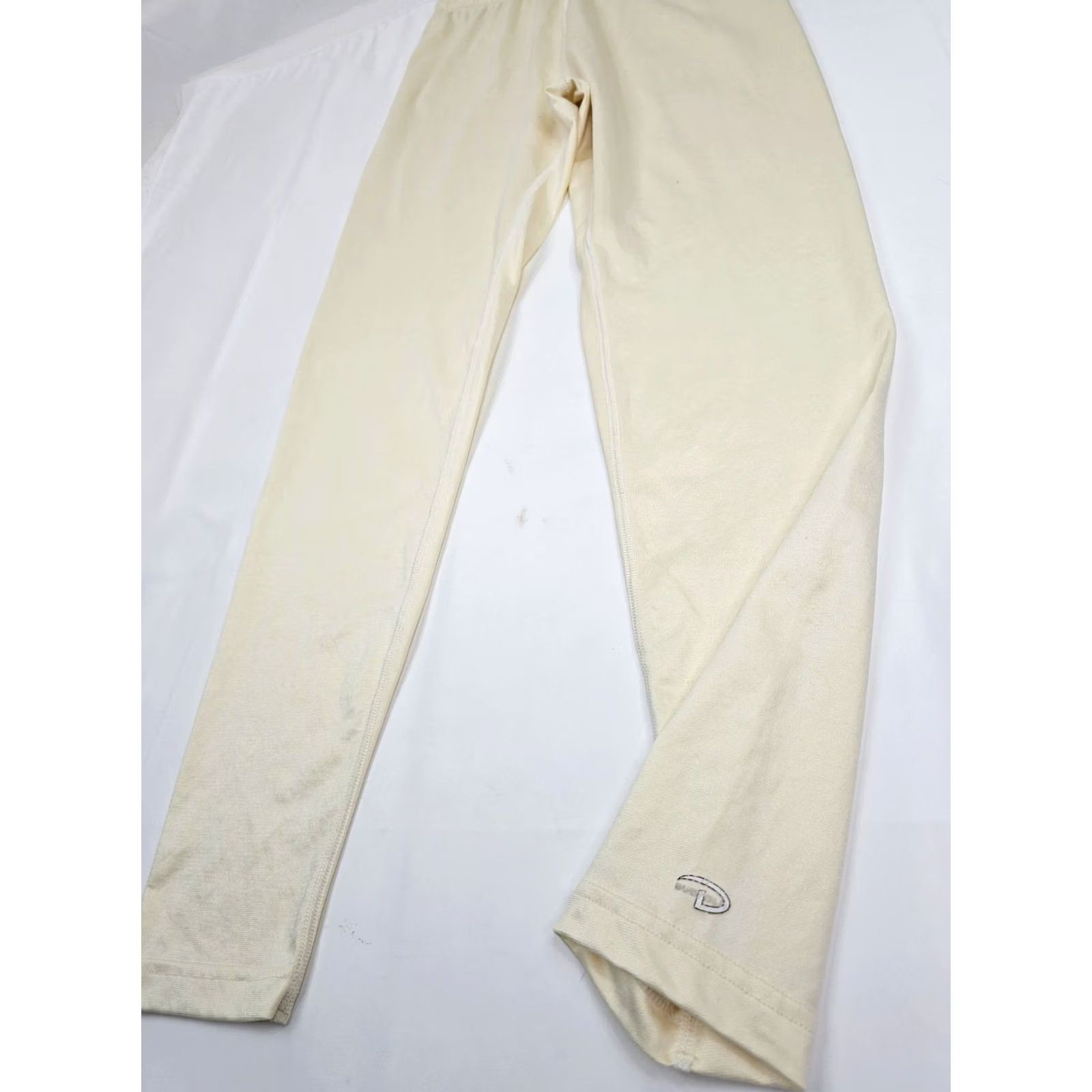 Vintage VINTAGE Duofold Long John Bottoms Pants Men L Ivory Cream Stretch Polyester Spandex 29" Inseam 25" Waist EUC Size 36" / US 14 / IT 50 - 2 Thumbnail