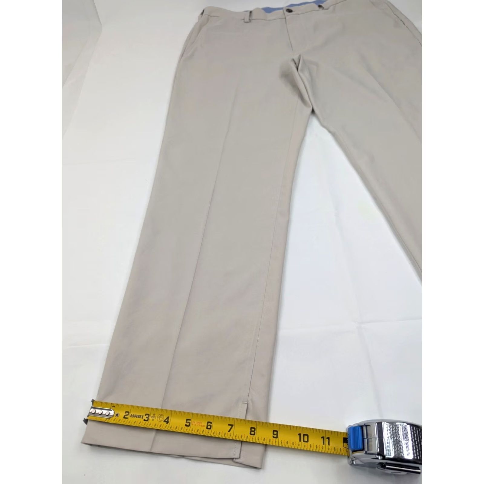 Brooks Brothers Brooks Brothers Clark Fit Chino Pants Men 38x31 Beige Cotton Spandex Flat Front Regular Straight - Classic/Business Casual 90s? Size US 38 / EU 54 - 3 Thumbnail