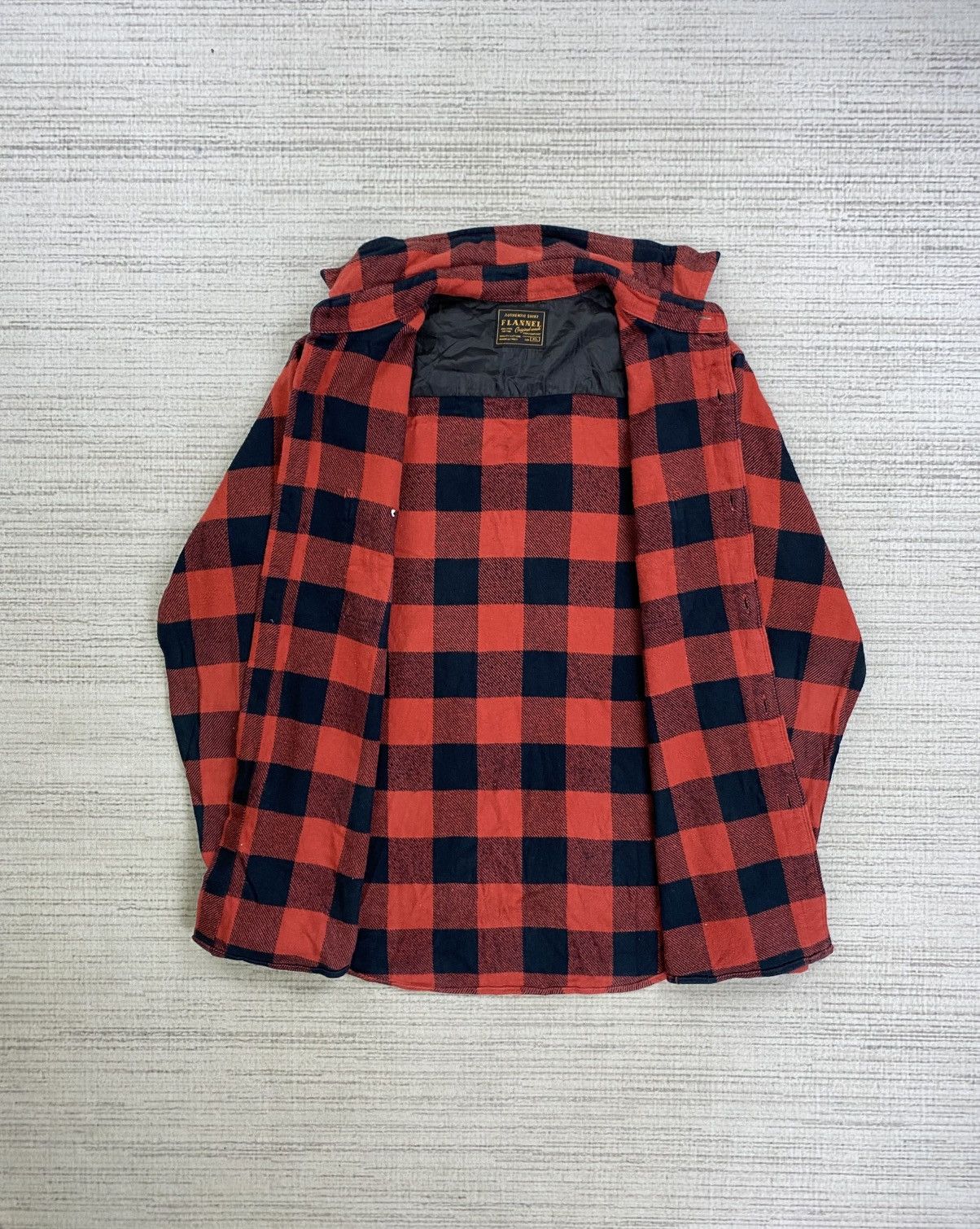 Flannel × Vintage Vintage Flannel Red Checked Nice Design Size US L / EU 52-54 / 3 - 6 Thumbnail