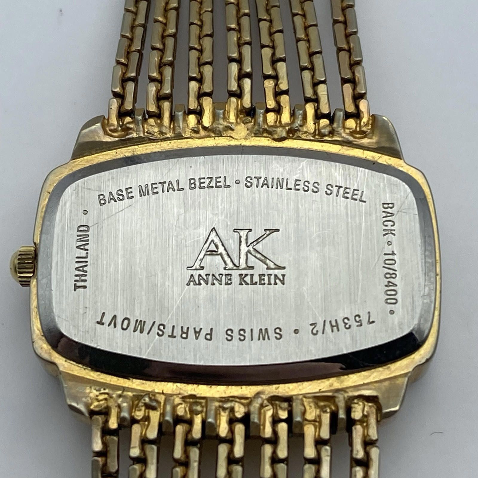 Designer Anne Klein Diamond Ladies Watch - 753H/2 - Swiss Parts Size ONE SIZE - 2 Thumbnail