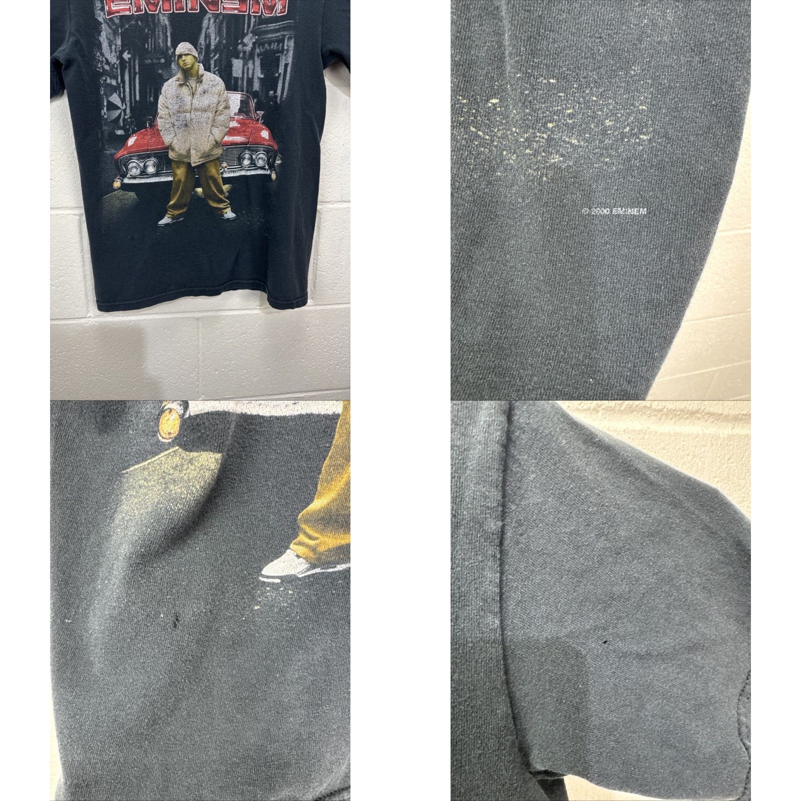Vintage Vintage EMINEM T Shirt Small Rap Tee Hip Hop Y2K RARE Slim Shady Lowrider Faded Size US S / EU 44-46 / 1 - 8 Thumbnail