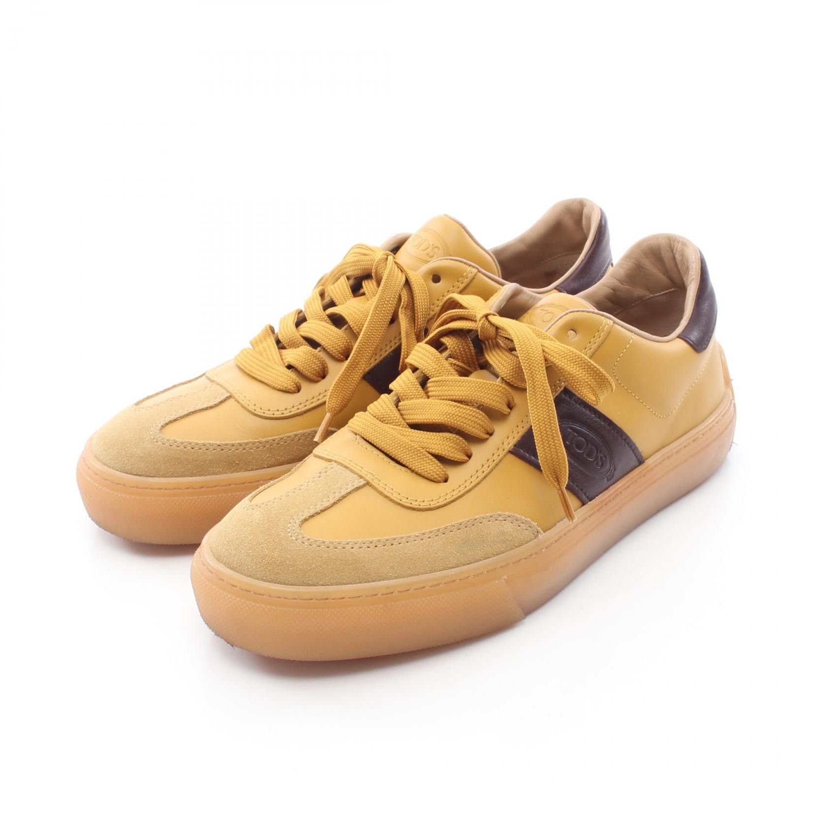 Tod's Tod's Tod's Leather Suede Sneakers Leather Shoes DUTY FREE for USA Size ONE SIZE - 1 Thumbnail