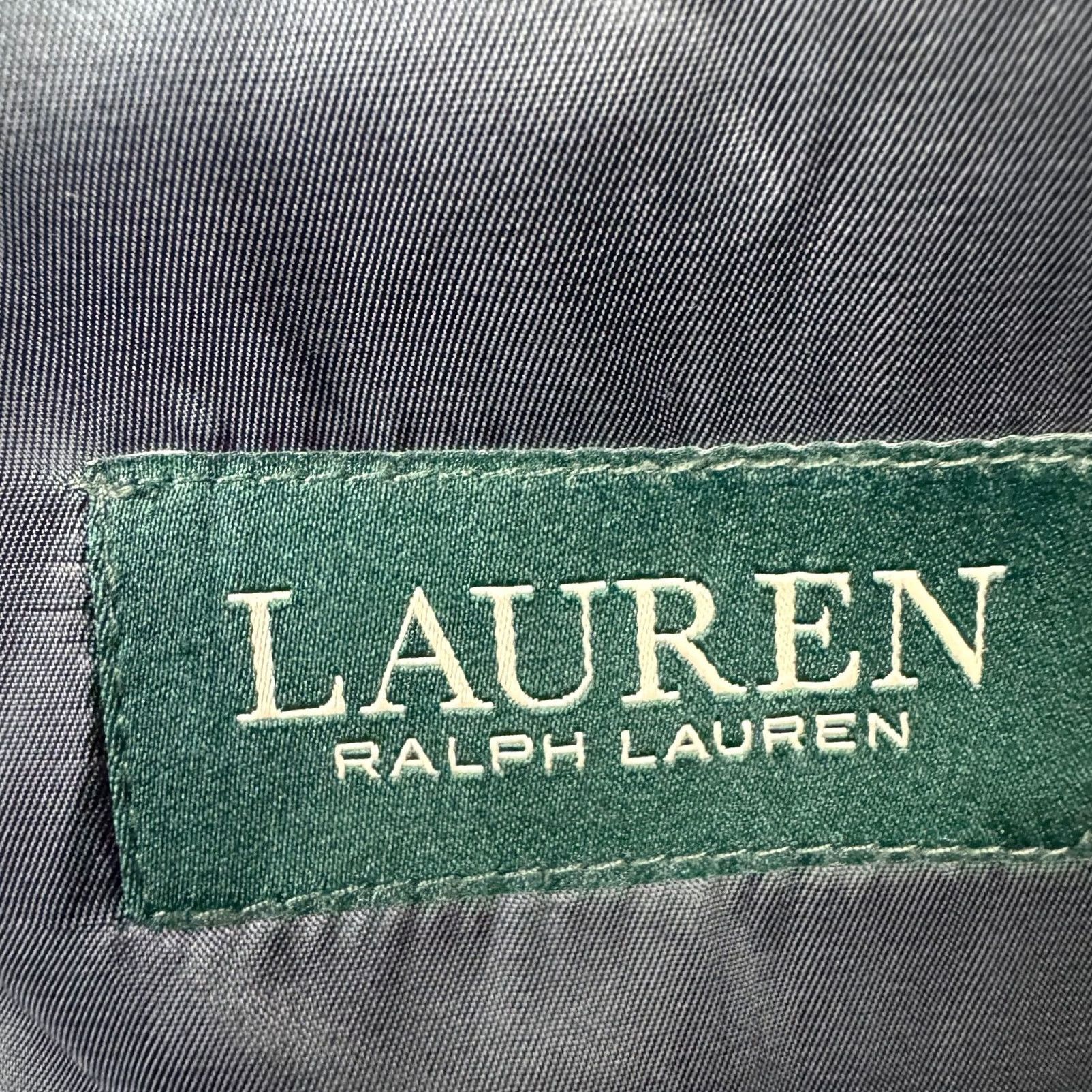 Ralph Lauren VINTAGE Ralph Lauren LRL Blazer Men 2-Button Wool Navy Blue 50R Notch Lapel 50R Mens Size 50R - 4 Thumbnail