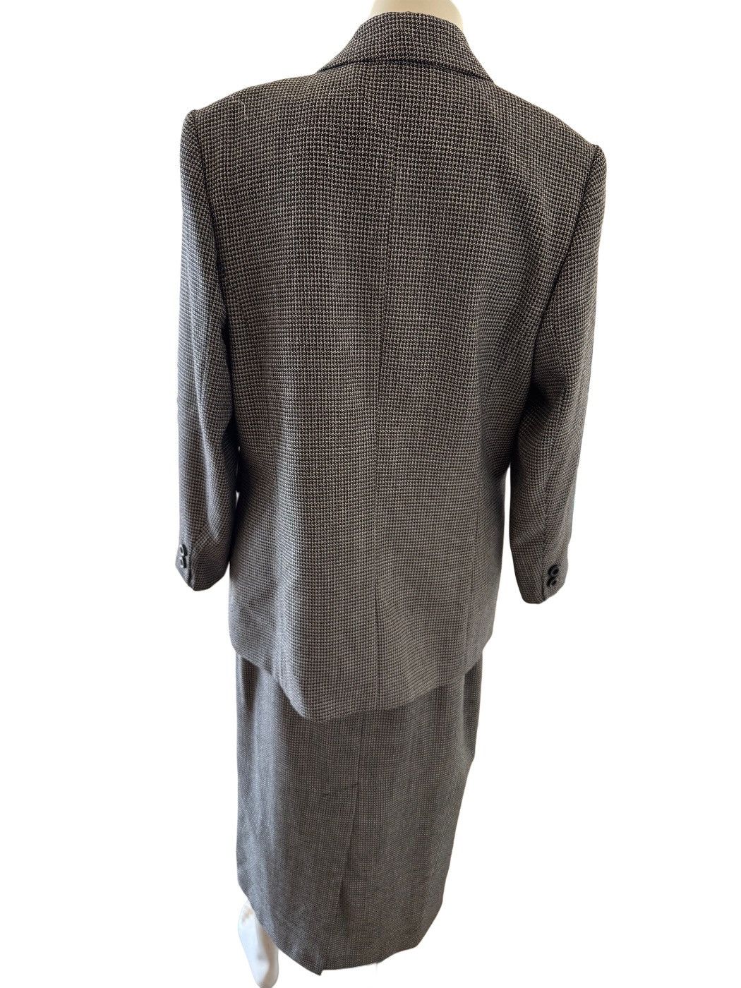 Vintage Conrad C Collection 100% wool 2 pc set blazer Size 32" / US 10 / IT 46 - 2 Thumbnail