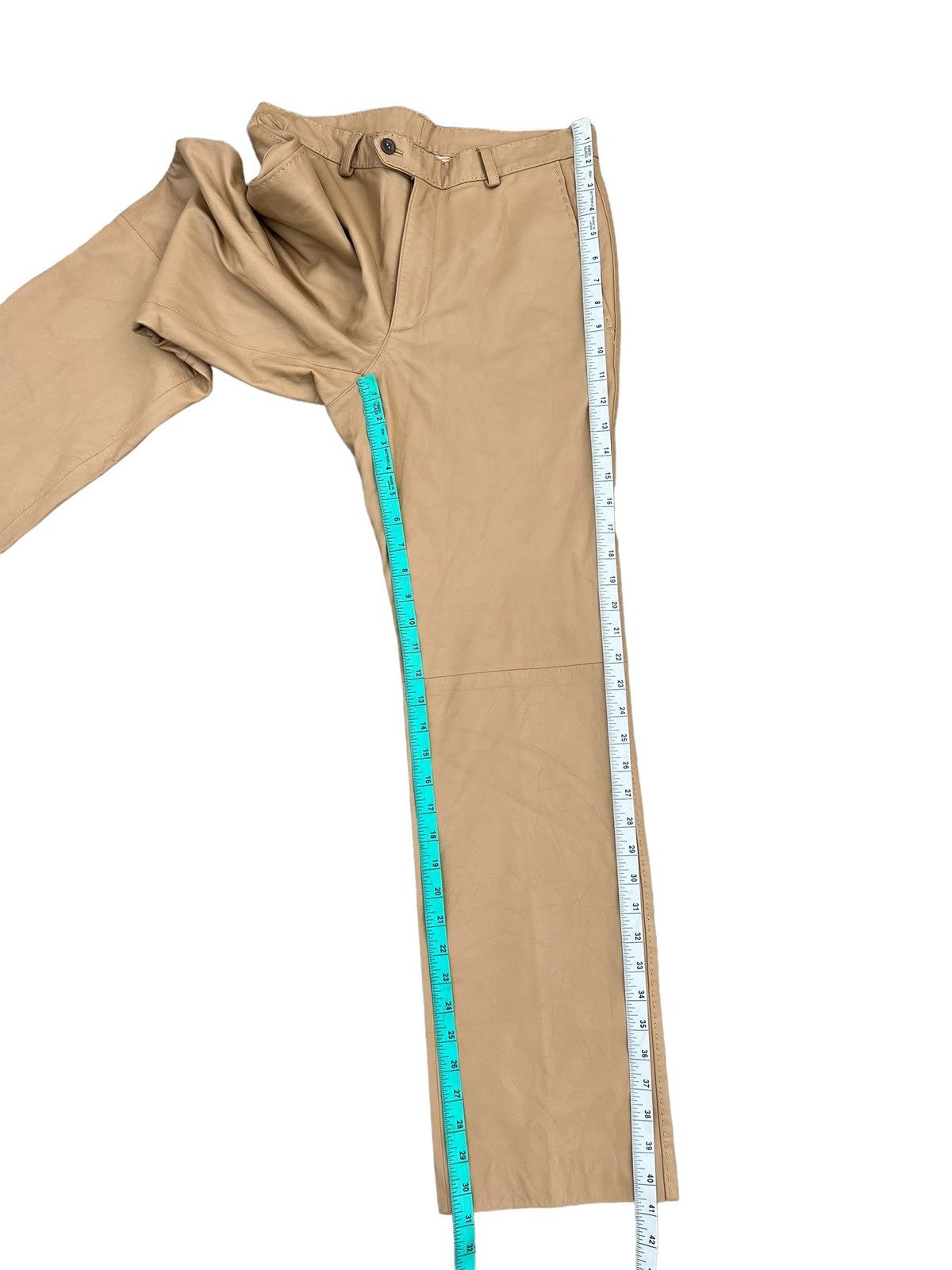 Gaultier Homme Objet Gaultier Homme Objet Sheepskin Leather Pant Size US 29 - 5 Thumbnail