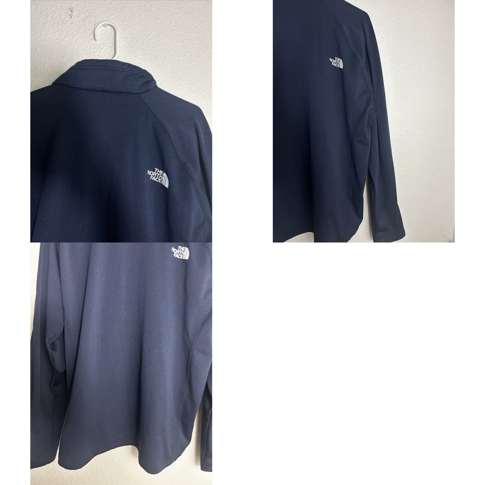 The North Face The North Face Jacket Slim Stretch Full Zip Fleece Men 2XL Navy Logo Size US XXL / EU 58 / 5 - 10 Thumbnail