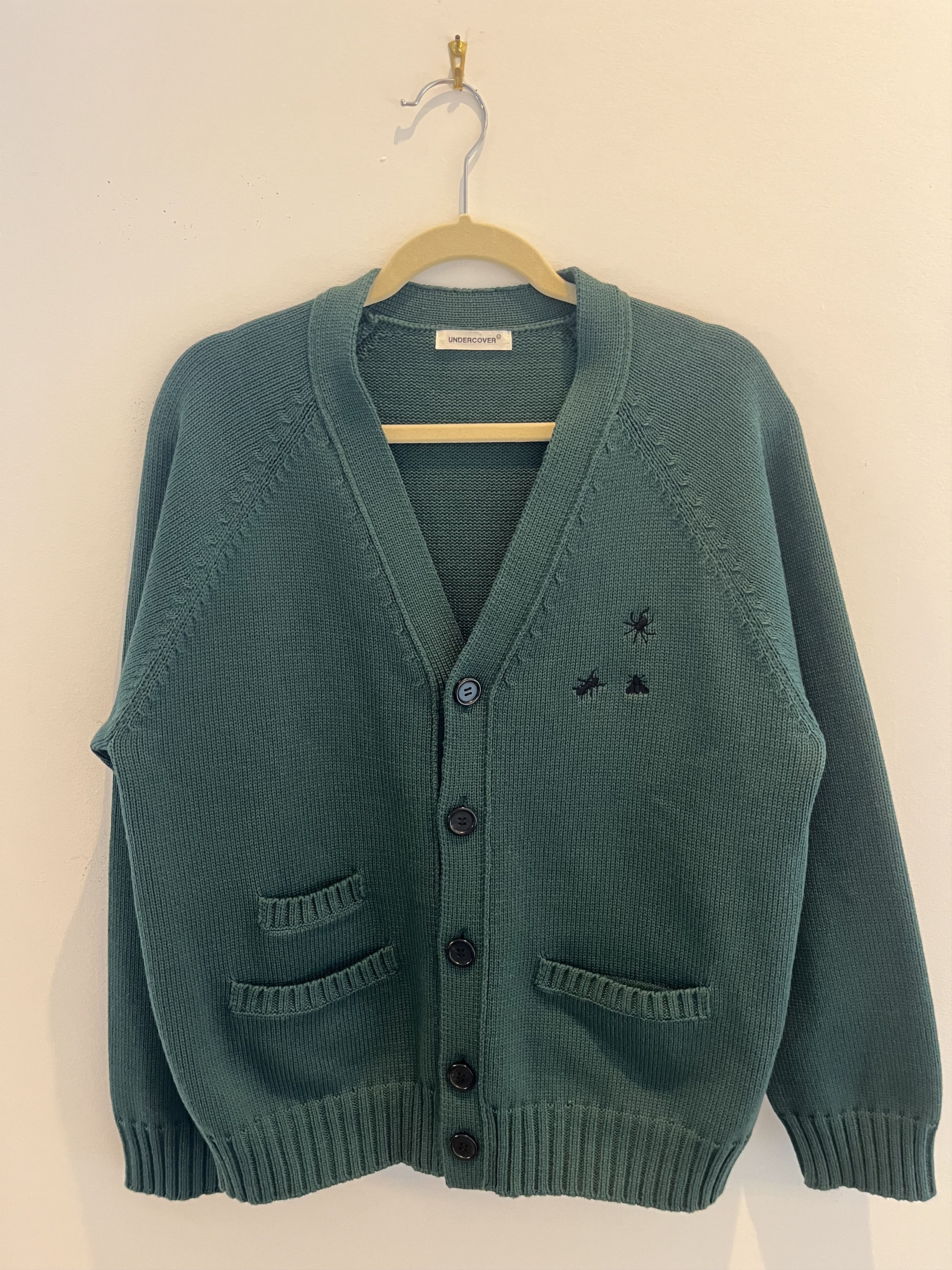 Undercover Undercover Green Cardigan Size US L / EU 52-54 / 3 - 2 Thumbnail