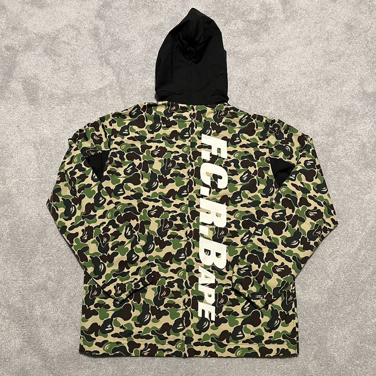 Bape A Bathing Ape Bape F.C.R.B Separate Practice Zip Up Jacket | Grailed