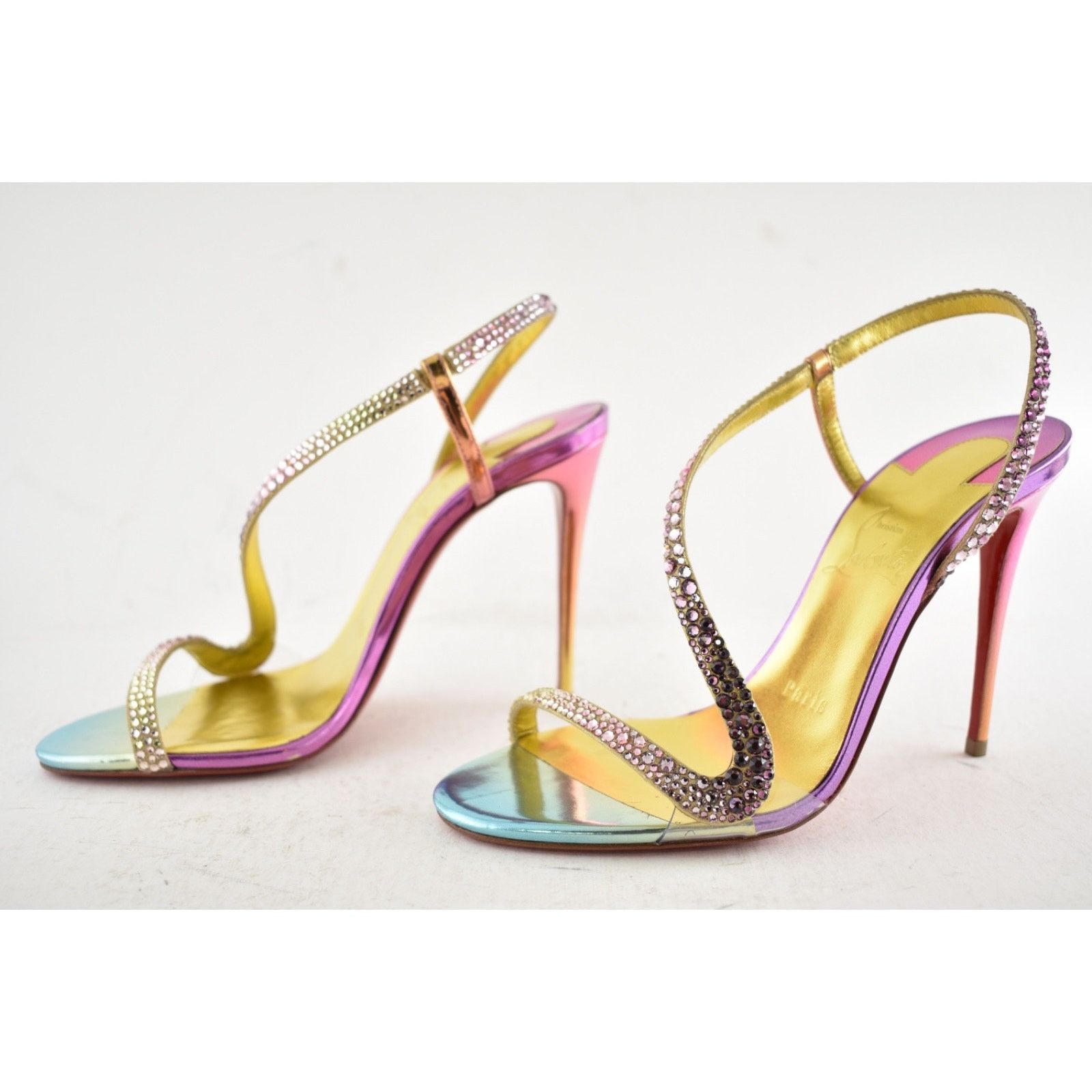 Christian Louboutin Christian Louboutin Rosalie Ankle Strap Sandal 36.5 Size US 6.5 / IT 36.5 - 13 Thumbnail