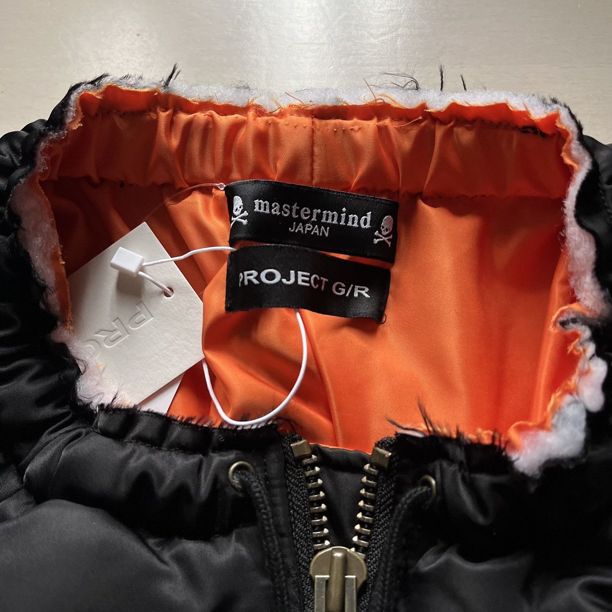 Project g/r Mastermind JAPAN RECONSTRUCTED BOMBER JACKET stk
