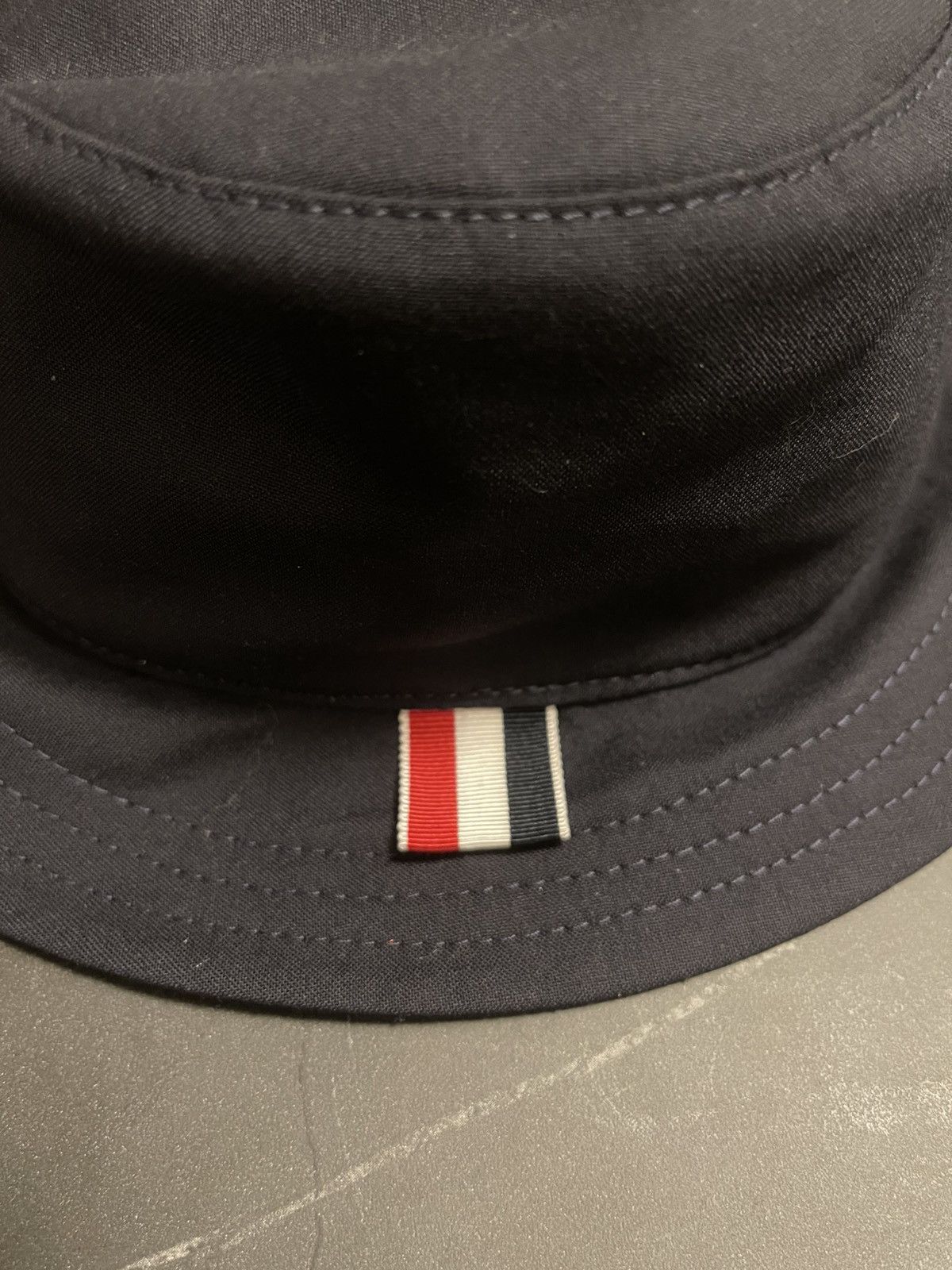 Thom Browne Thom Browne classic bucket hat Size ONE SIZE - 2 Thumbnail