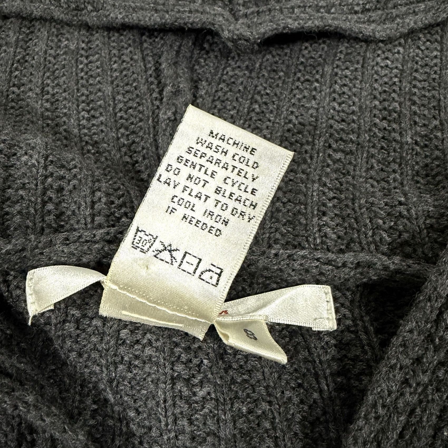 Vintage Studio M Cardigan Sweater Women's Size Small Gray Full-Zip Long Sleeve Stretch Open Zipper 80s 90s Retro Bohemian City Classic Workwear Women Size S / US 4 / IT 40 - 4 Thumbnail