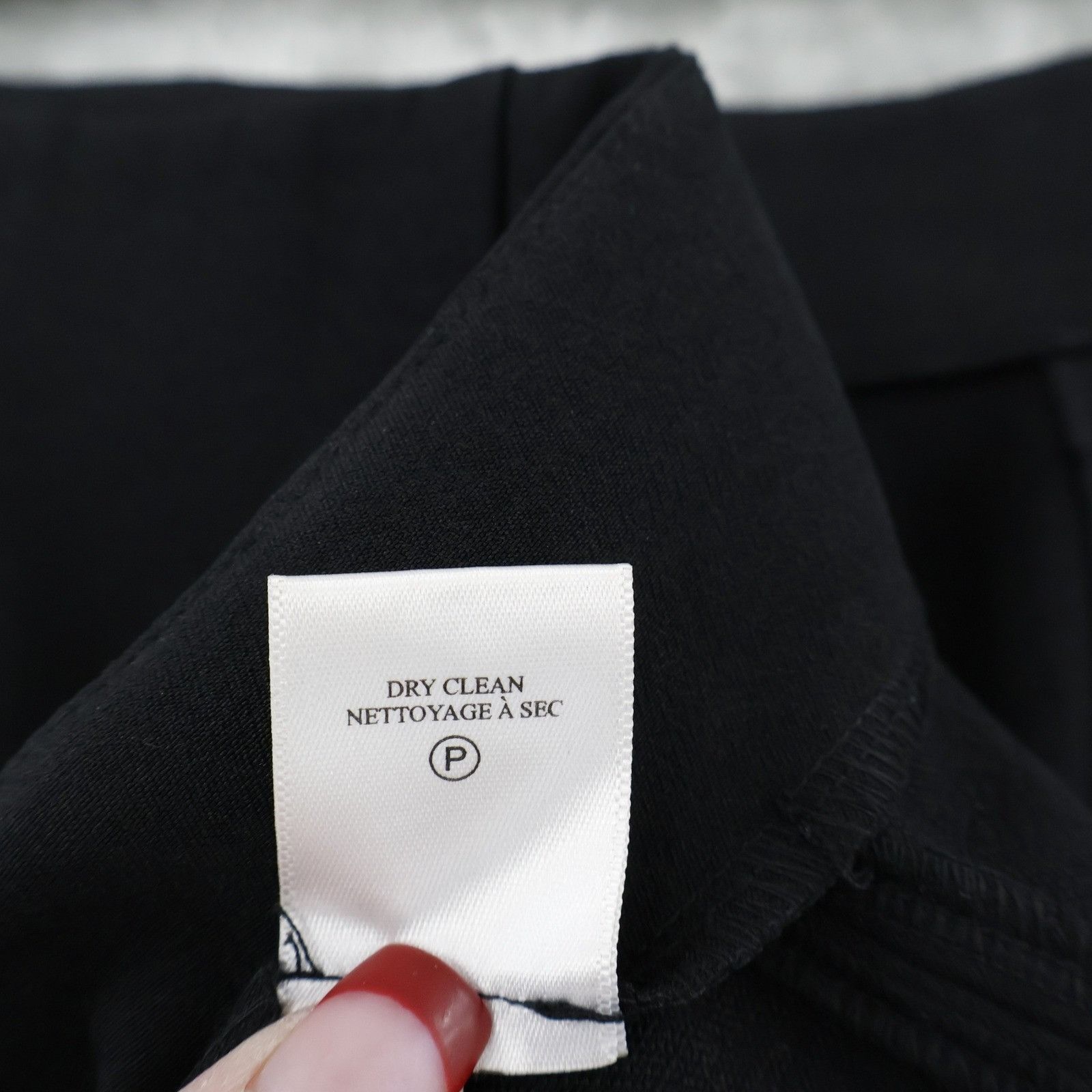A.L.C. A.L.C. Brooks Pant High Waisted Side Zip Womens 4 Black NWT Size 27" / US 4 / IT 40 - 11 Thumbnail