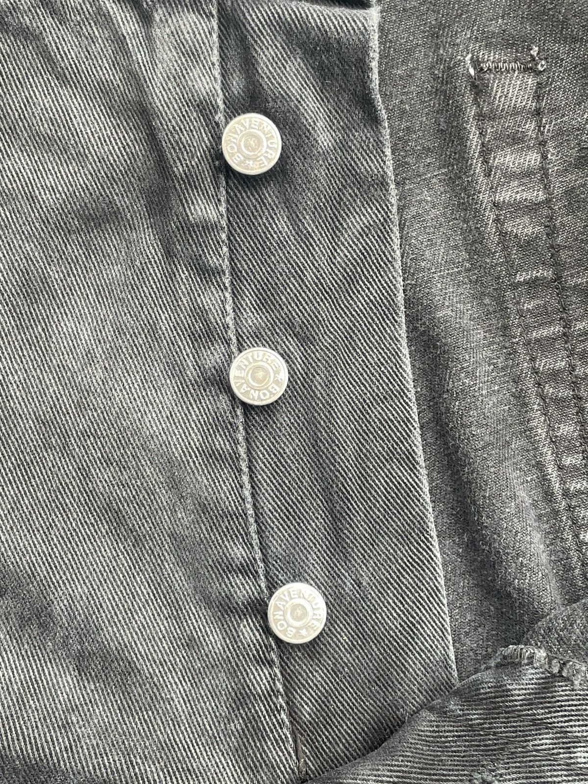 Designer Vintage Bonaventure Distresed Denim Size US 35 - 18 Thumbnail