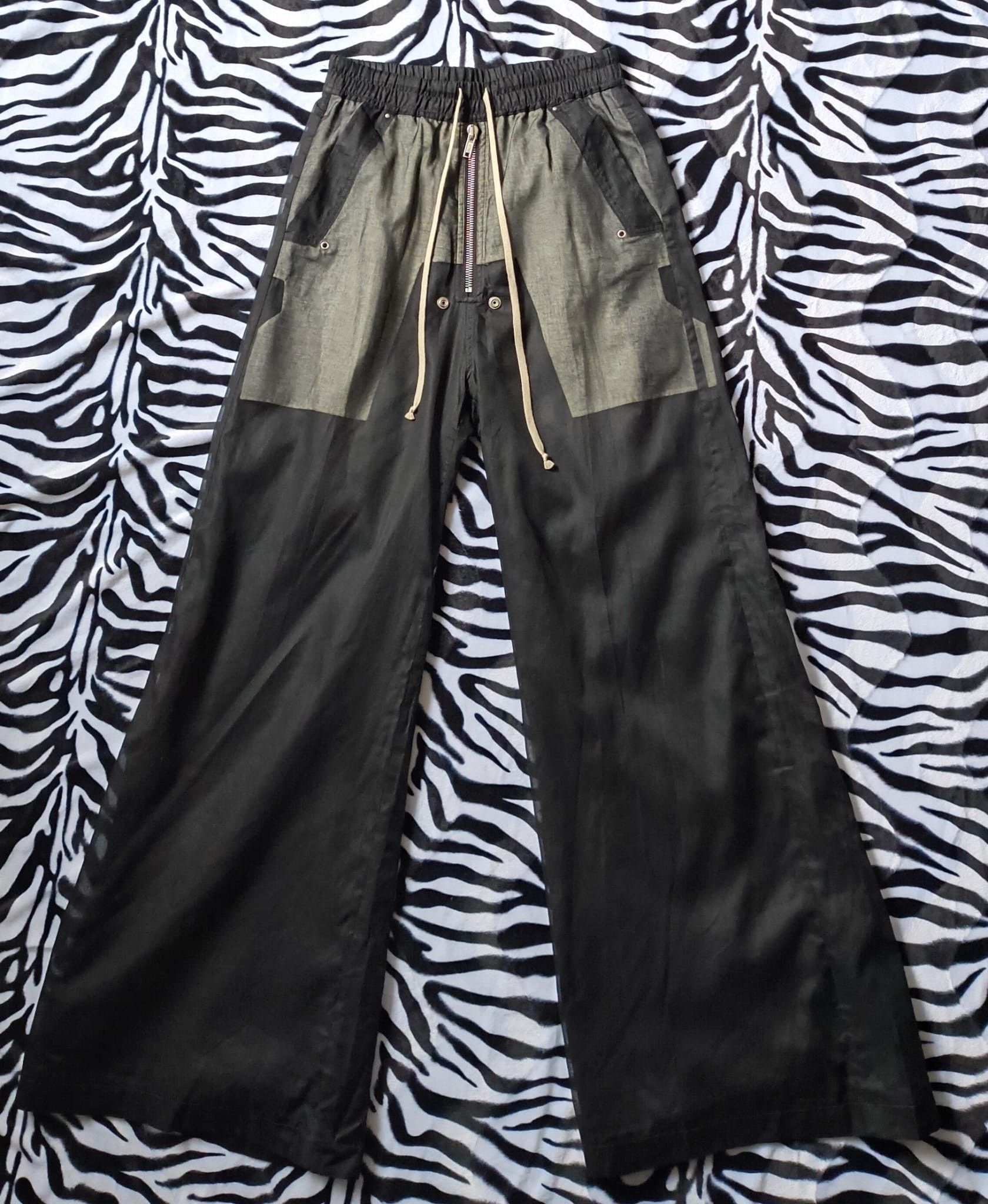 Rick Owens Rick Owens SS24 Lido Bela sheer cotton trousers | Grailed