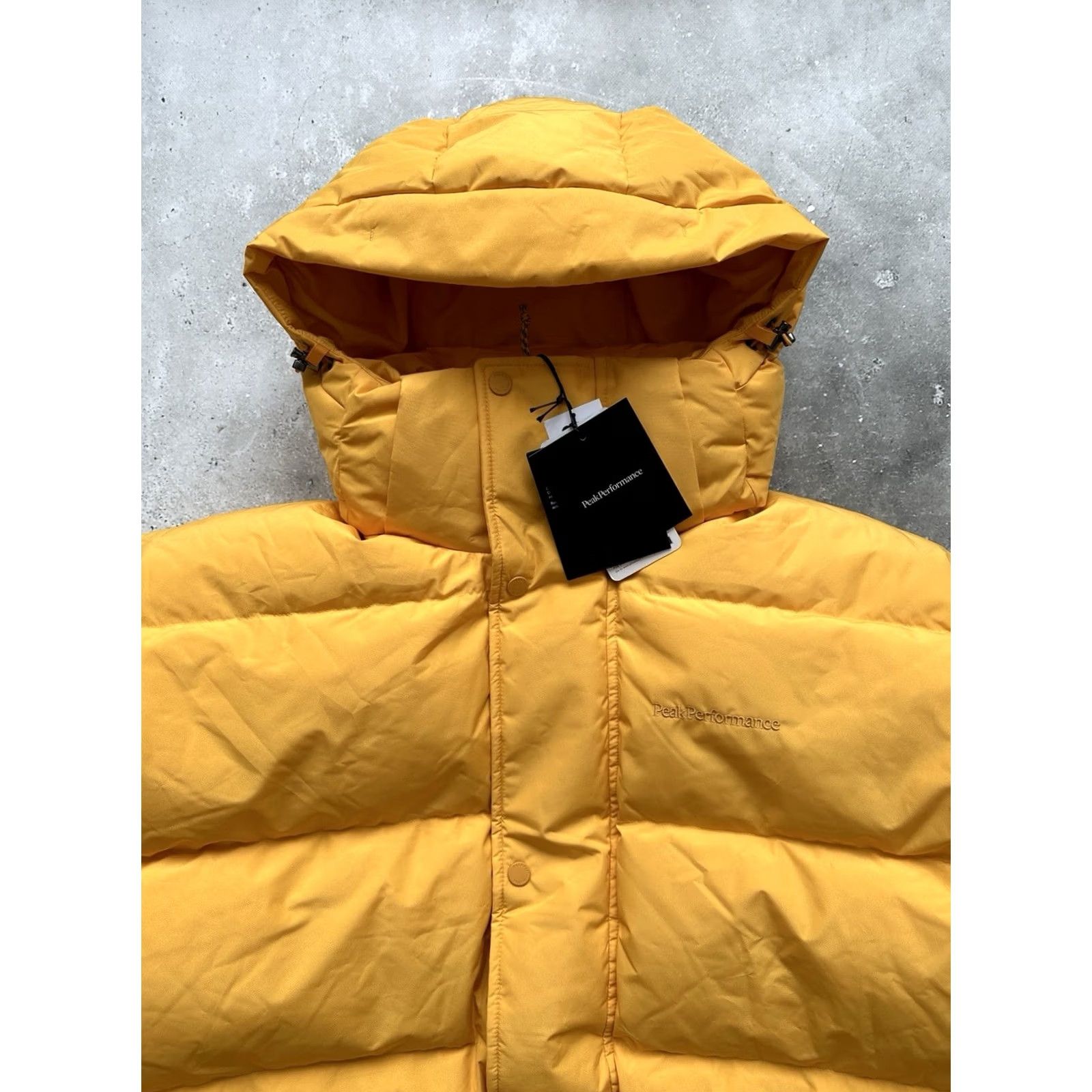 Peak Performance PEAK PERFORMANCE Jacket Down PARKA 2L PUFFER MEN'S XL Outdoor Zip Mid-Length PURE GOLD Vintage: No Size US XL / EU 56 / 4 - 4 Thumbnail