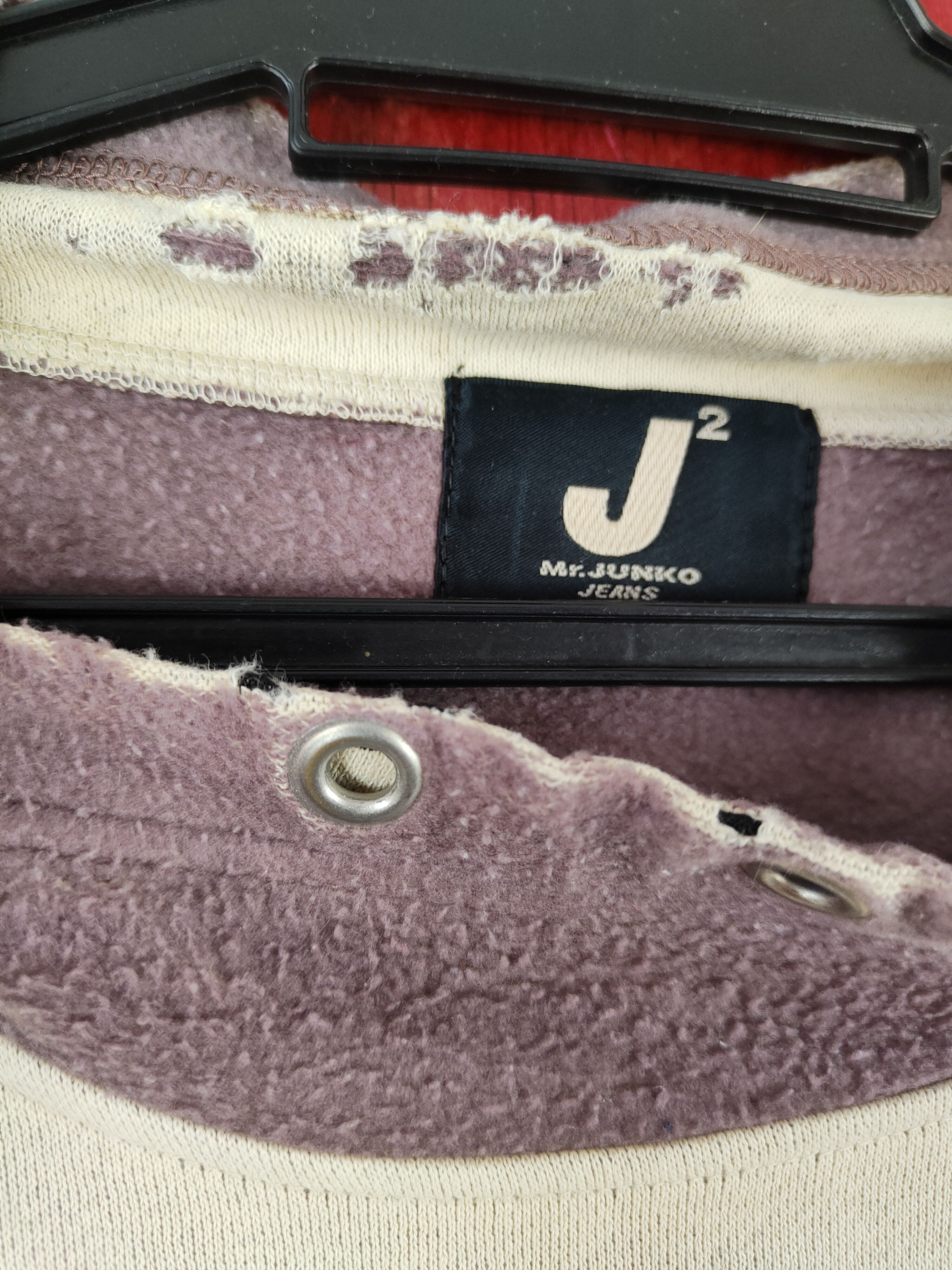 Mr. Junko Mr.Junko ripped vintage Faded Sweatshirts #S2132 Size US L / EU 52-54 / 3 - 2 Thumbnail