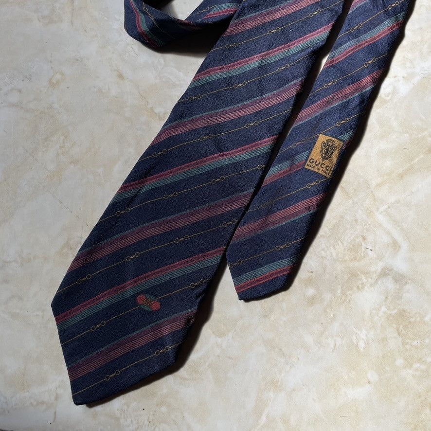 Gucci Gucci Striped Ties Size ONE SIZE - 2 Thumbnail