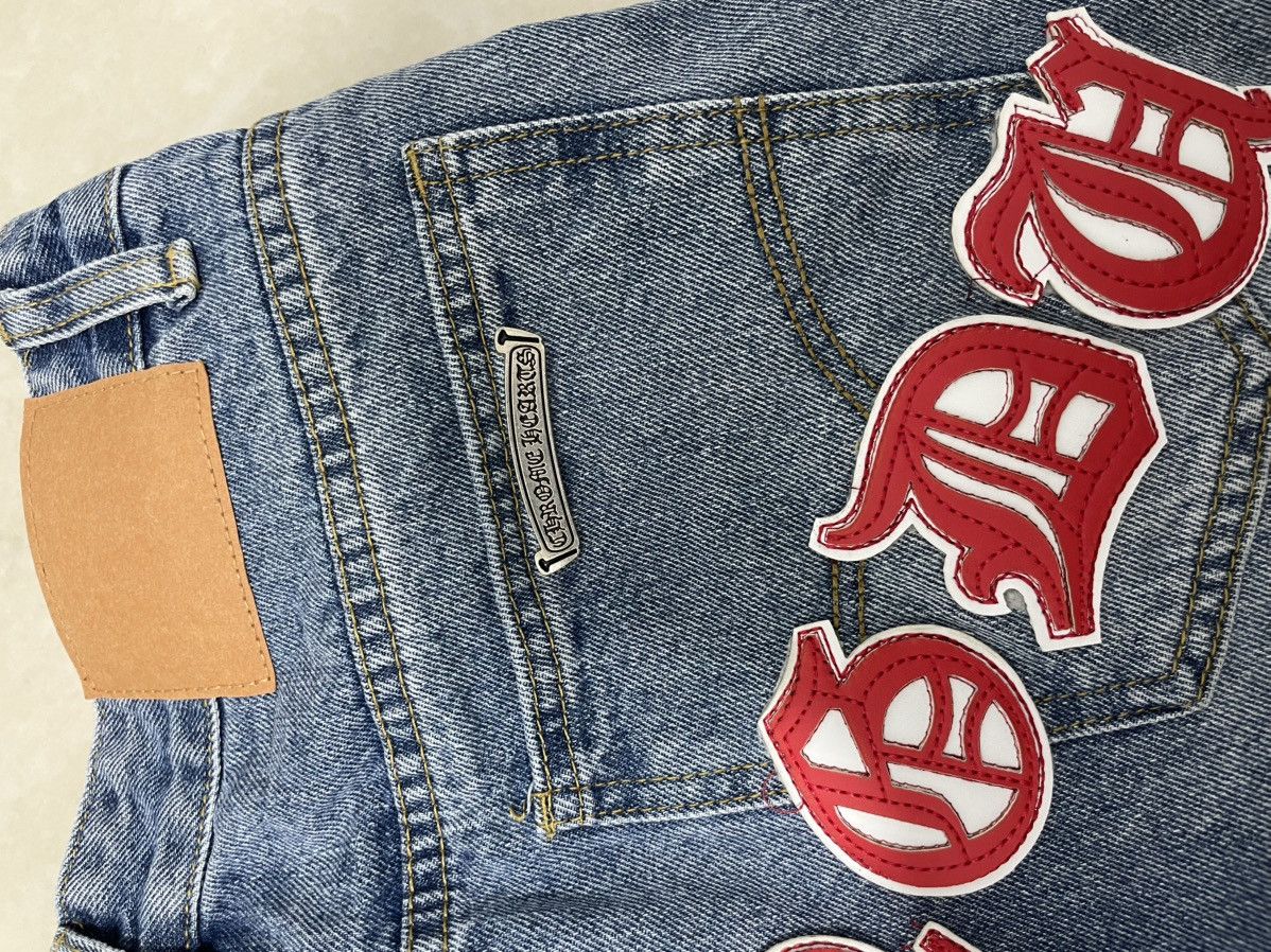 Ralph Lauren Ralph Lauren with CHROME HEARTS Patchwork Size US 30 / EU 46 - 10 Thumbnail