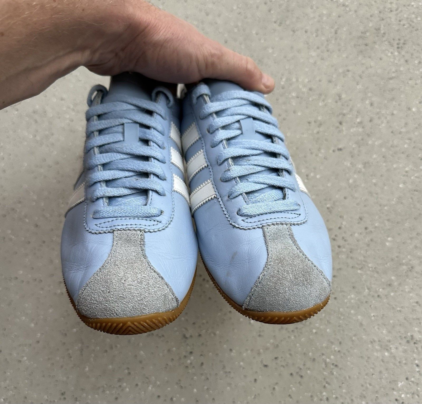 Adidas Adidas Vintage Record 2000`s Sneakers Shoes Trainers 2003 Size US 8.5 / EU 41-42 - 8 Thumbnail