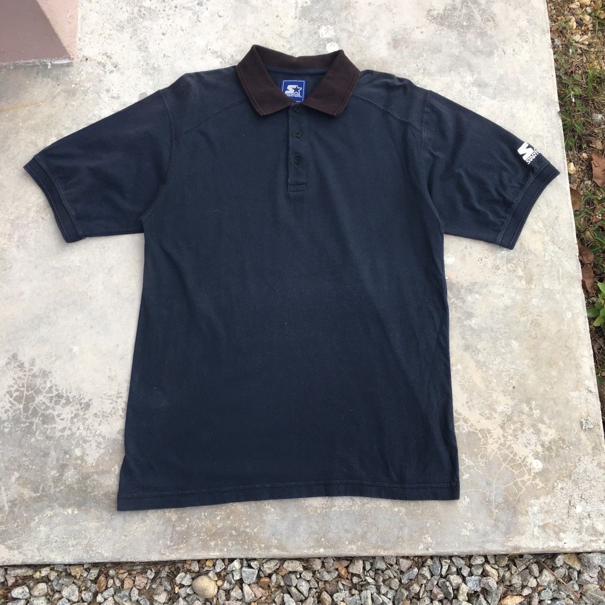 NBA × Starter Vintage Starter Polo Shirt Size US M / EU 48-50 / 2 - 1 Thumbnail