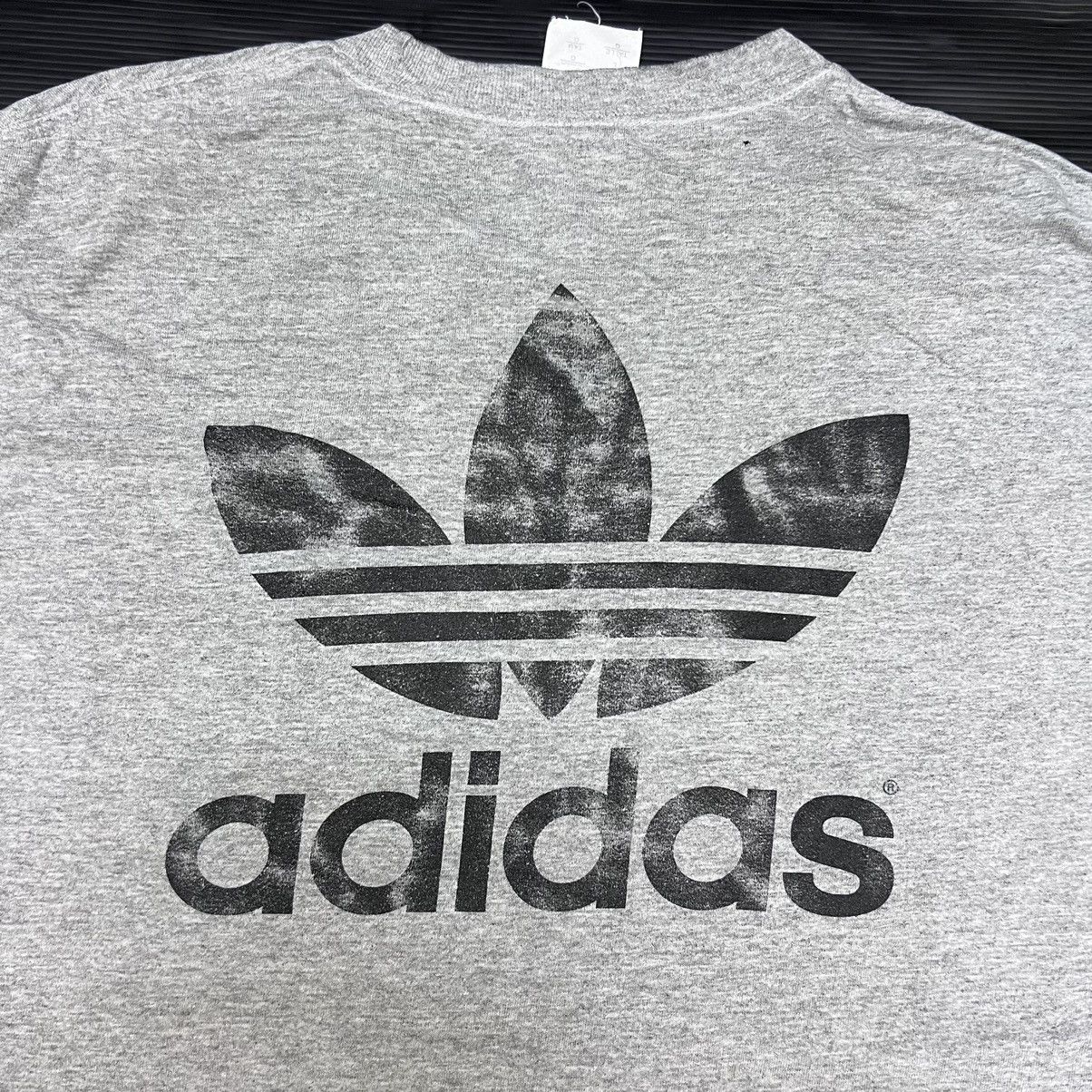 Vintage Vintage 90s Adidas Baggy Tshirt Big Logo Size US XL / EU 56 / 4 - 8 Thumbnail