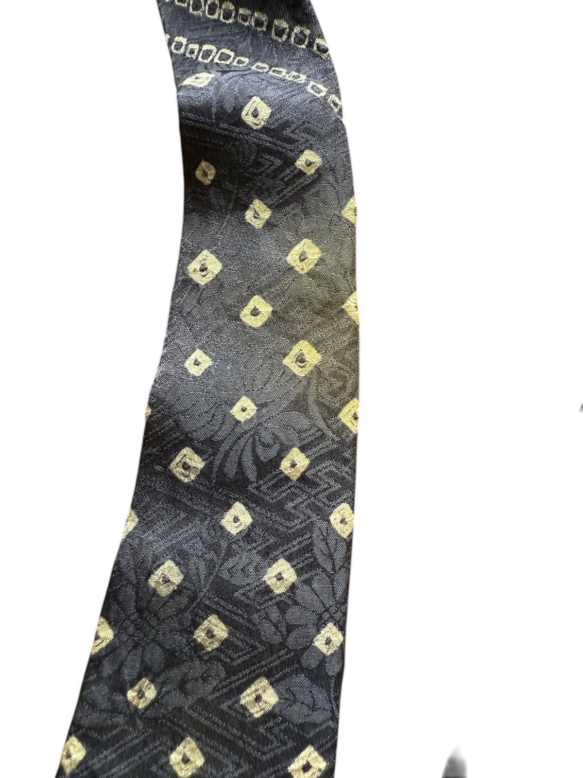 Other Shadow Geometry – Korean Vintage Silk Tie (New Mode) Size ONE SIZE - 7 Thumbnail