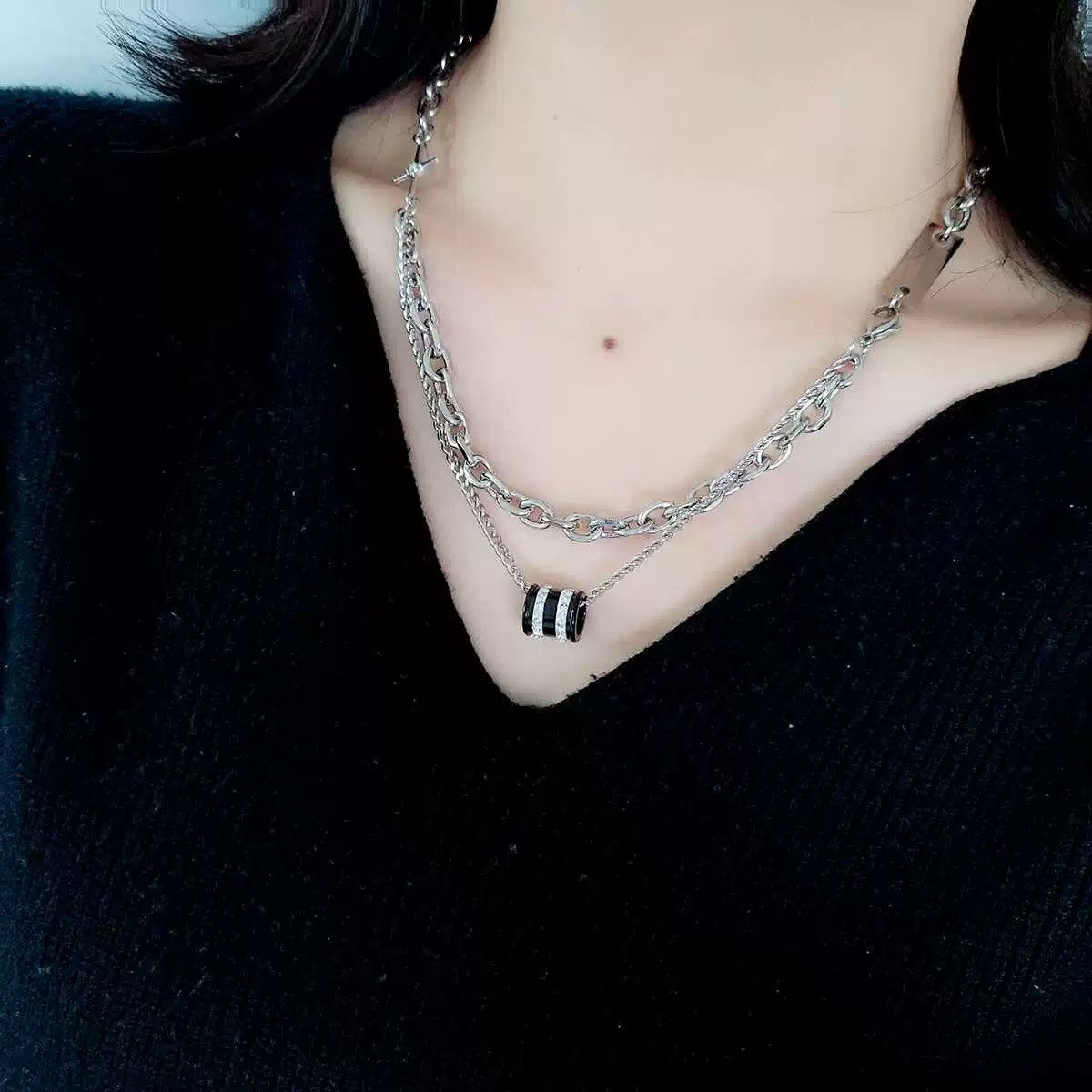 Other Punk STEAL! Y2K Chains Necklace Chain Size ONE SIZE - 6 Thumbnail