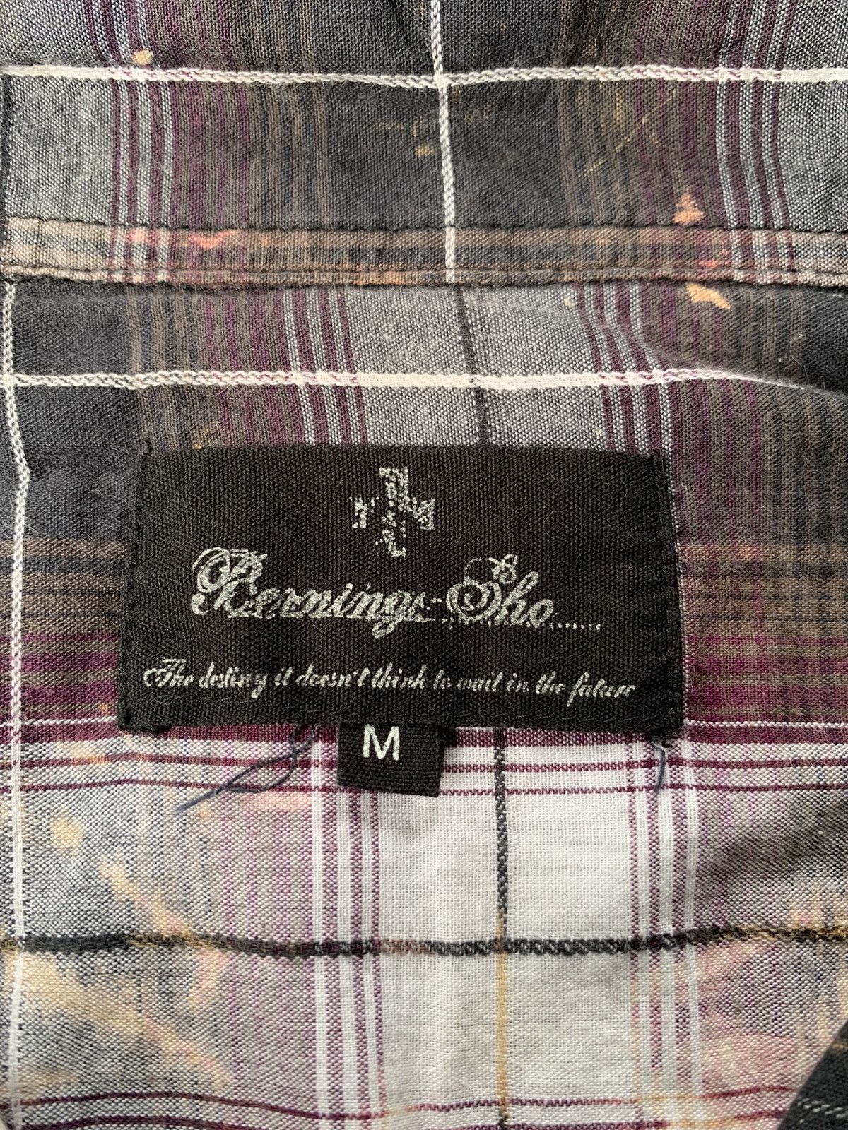 BERNINGS SHO 2000s Berning Sho Studs Button Shirt Size US M / EU 48-50 / 2 - 7 Thumbnail