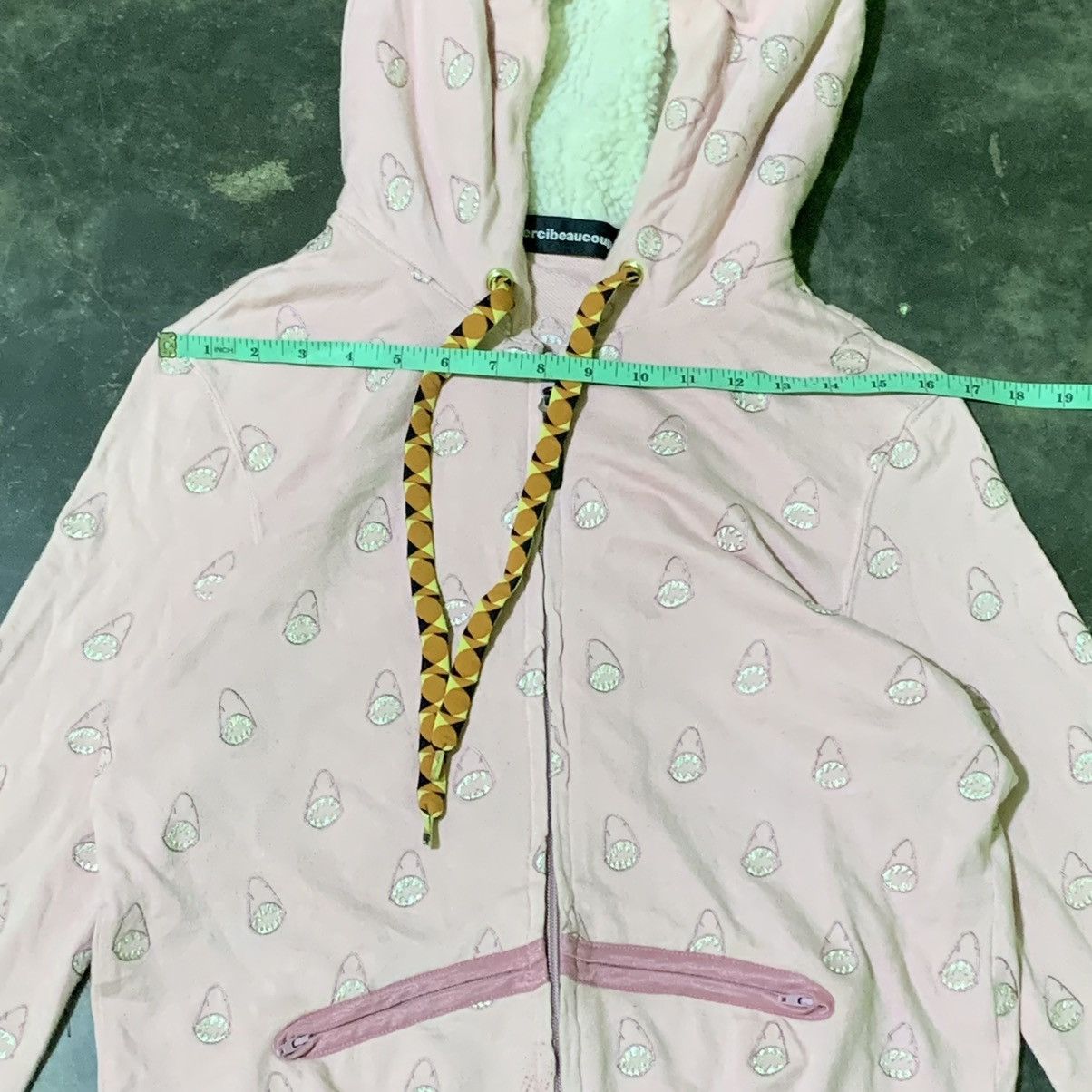 mercibeaucoup Mercibeaucoup by issey miyake shark monogram Hoodie Size ONE SIZE - 9 Thumbnail