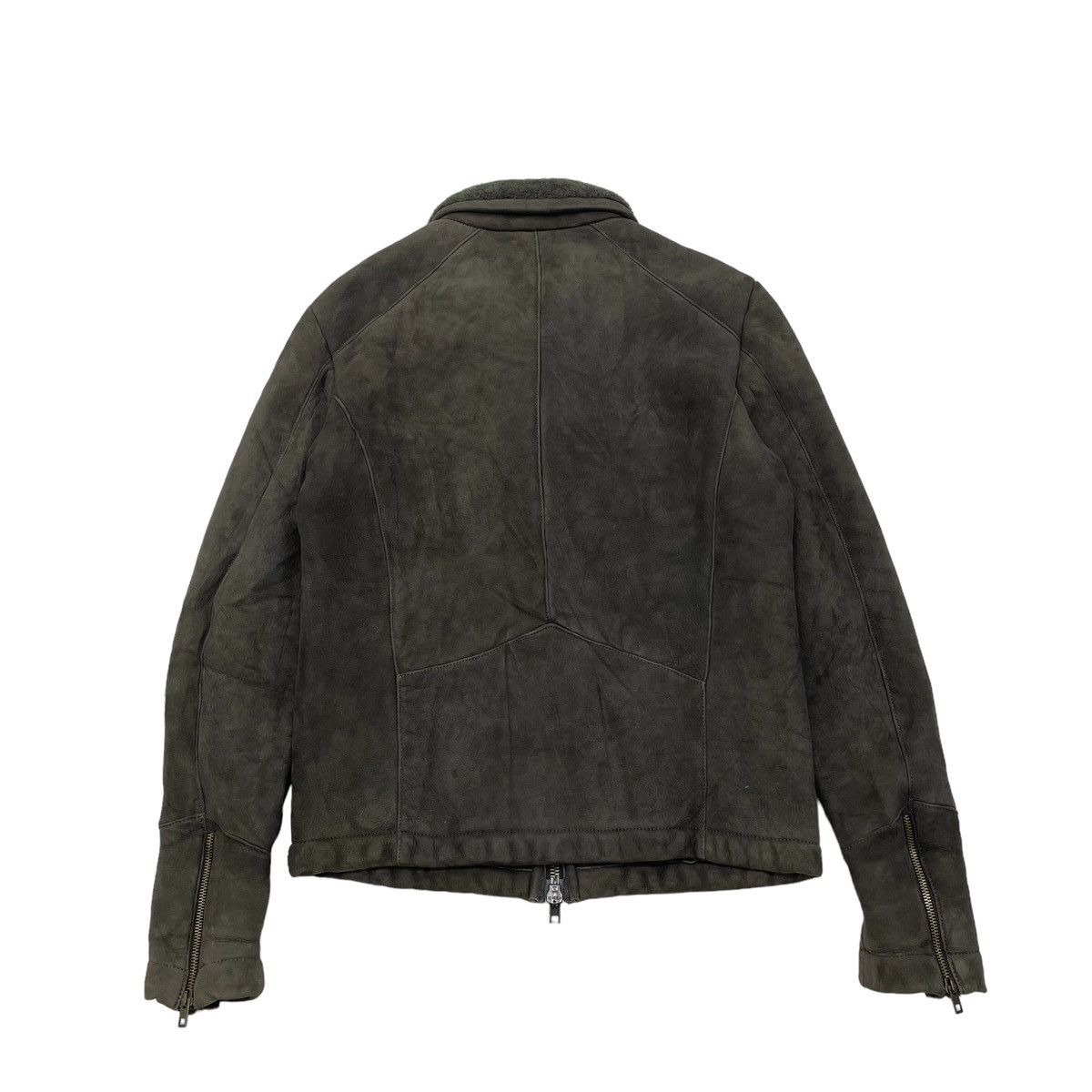 Genuine Leather × Vintage Genuine Suede Leather Jacket Size US M / EU 48-50 / 2 - 2 Thumbnail