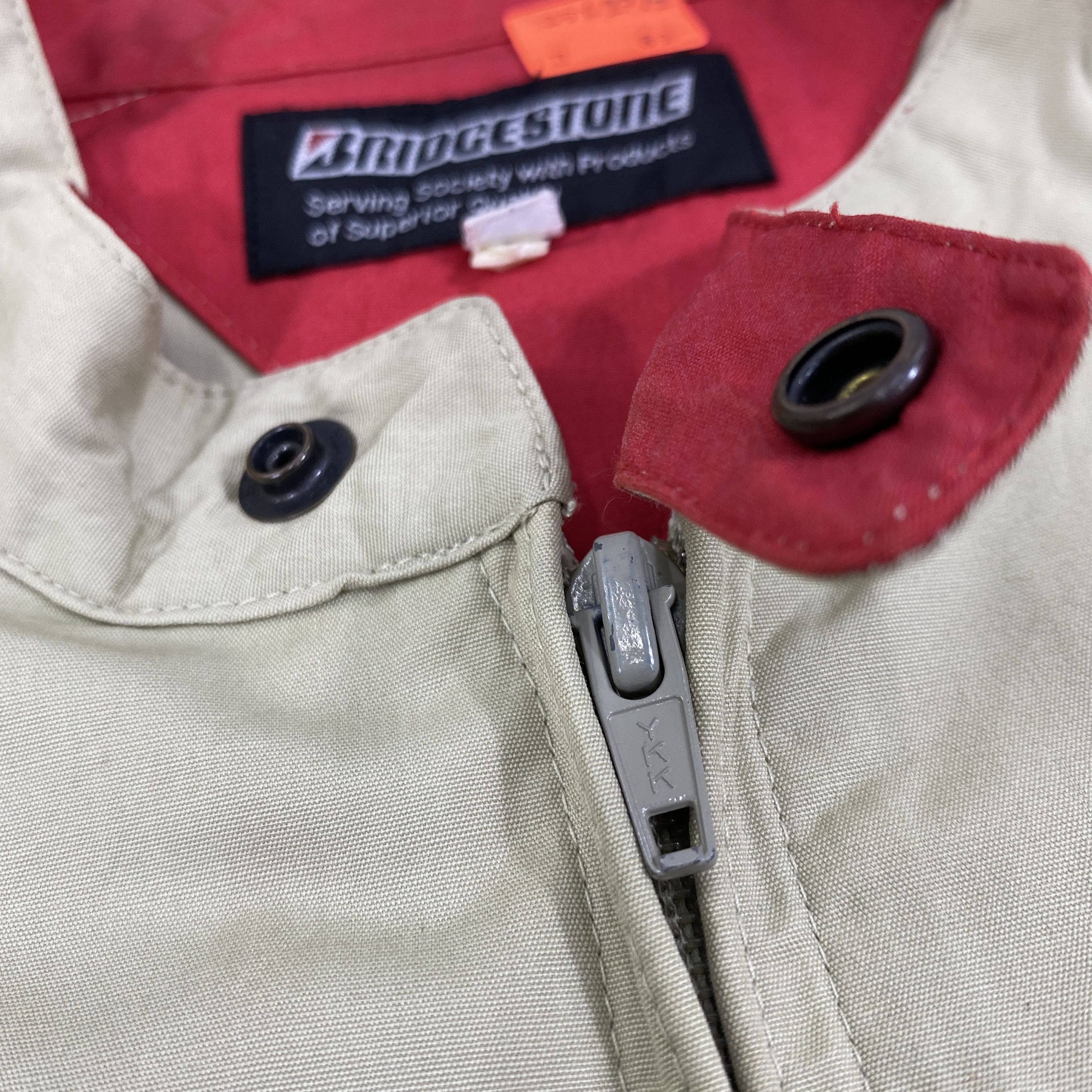Vintage Vintage Bridgestone Big Logo Jacket Racing -J082 Size US L / EU 52-54 / 3 - 21 Thumbnail