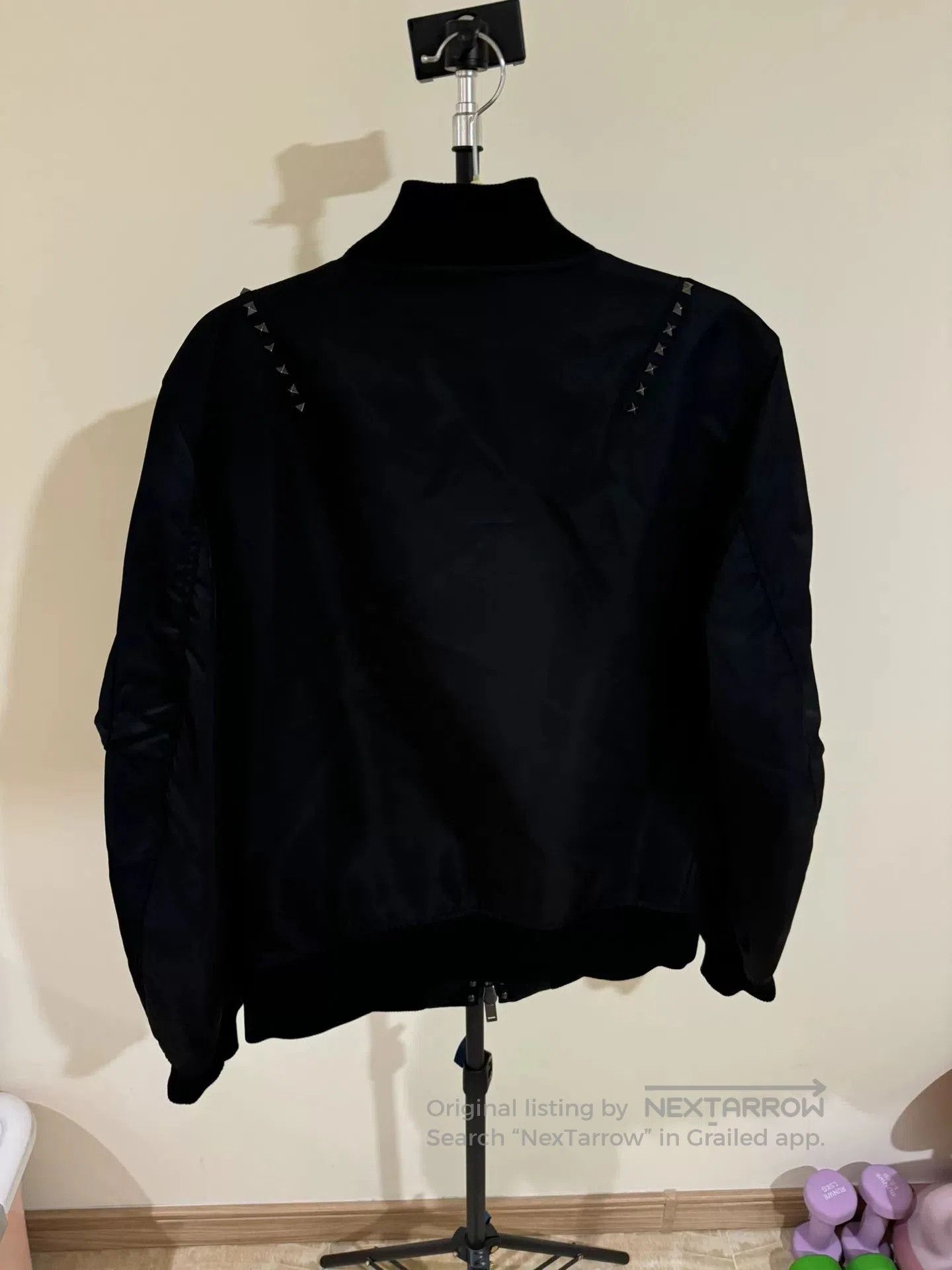 Valentino Valentino Black Outerwear Jacket. Size US M / EU 48-50 / 2 - 3 Thumbnail