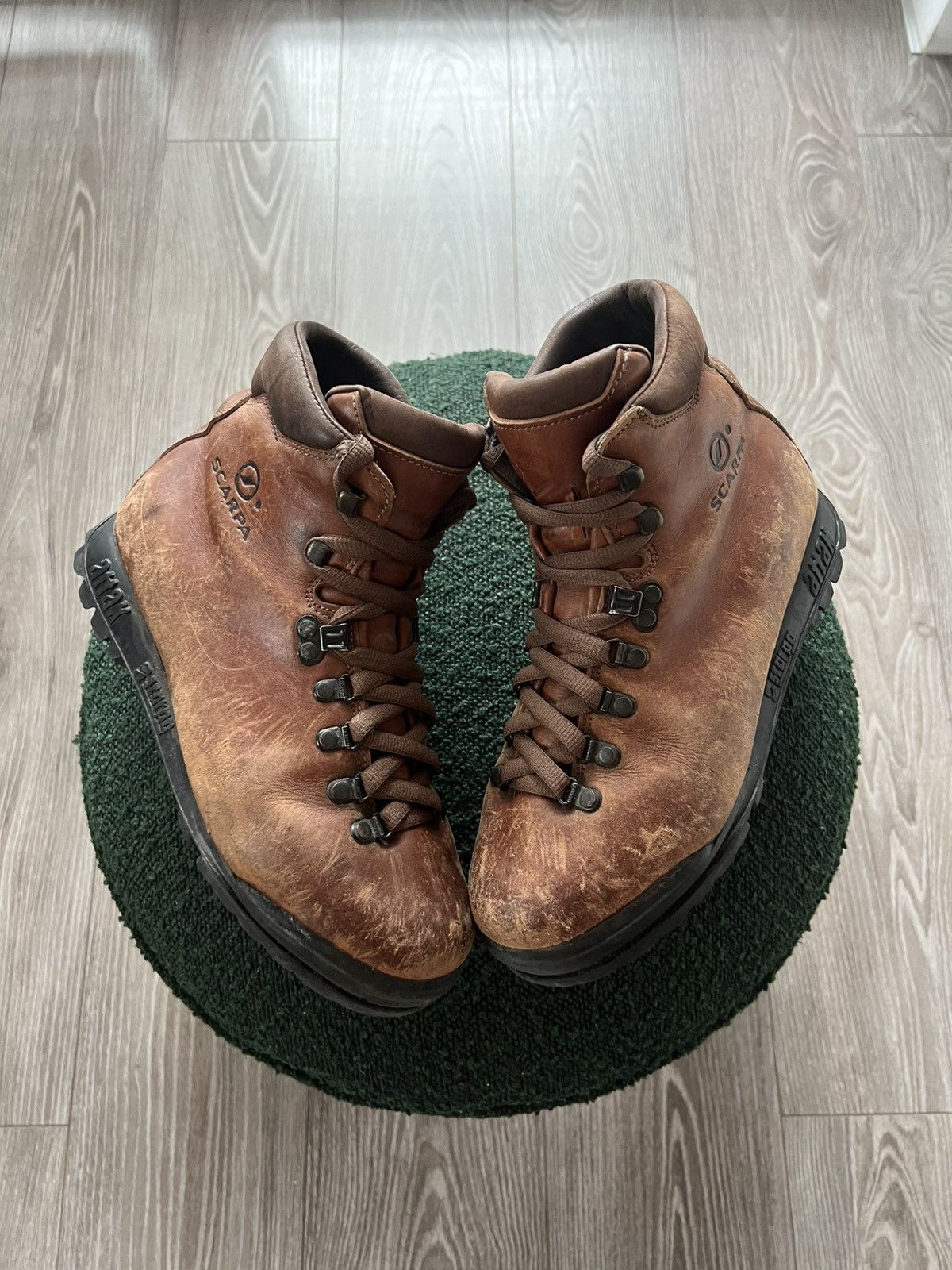 Vintage Scarpa High Leather Waterproof Made in Italy Boots‼️