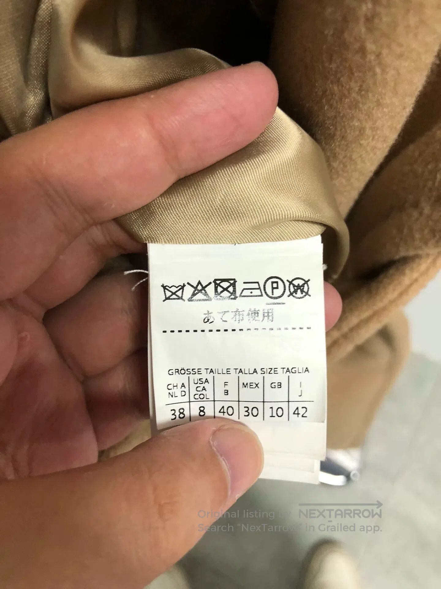 Max Mara Max Mara Brown Belted Wool Coat Size 38. Size M / US 6-8 / IT 42-44 - 3 Thumbnail