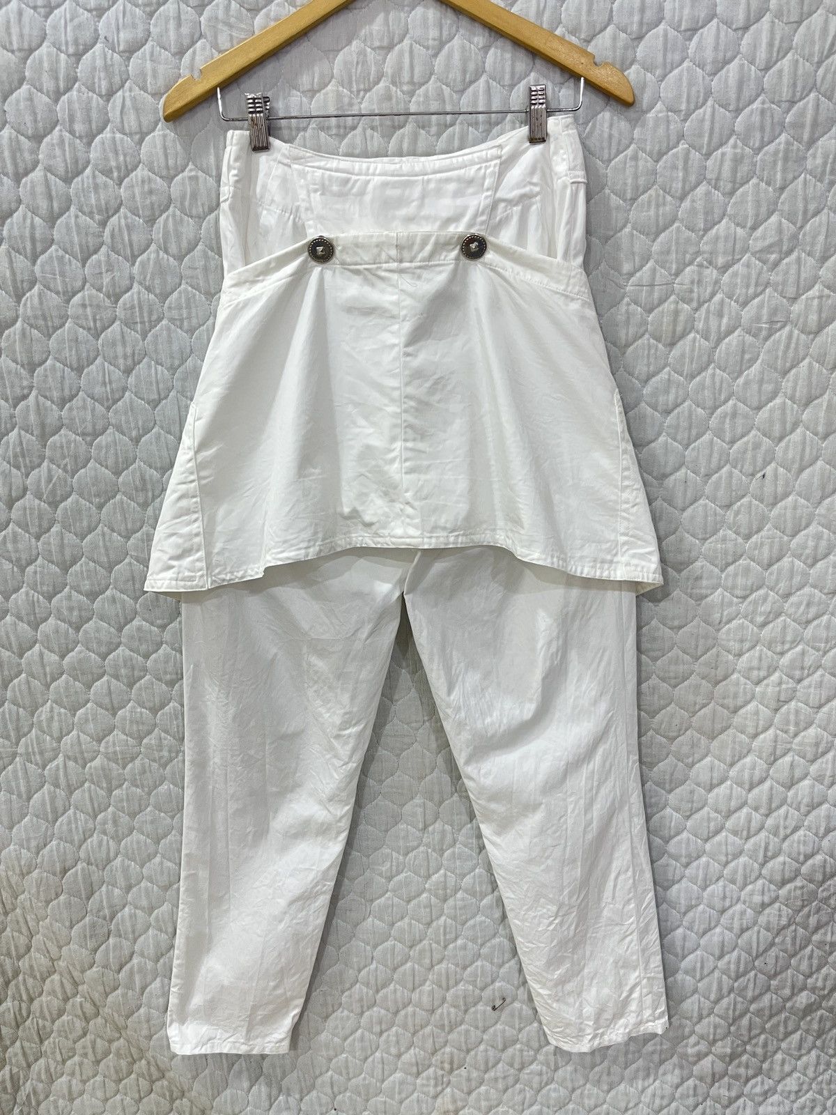 Kansai Yamamoto 🔥🔥🔥ARCHIVE VINTAGE KANSAI DETACHABLE LAYER PANTS Size US 26 / EU 42 - 5 Thumbnail