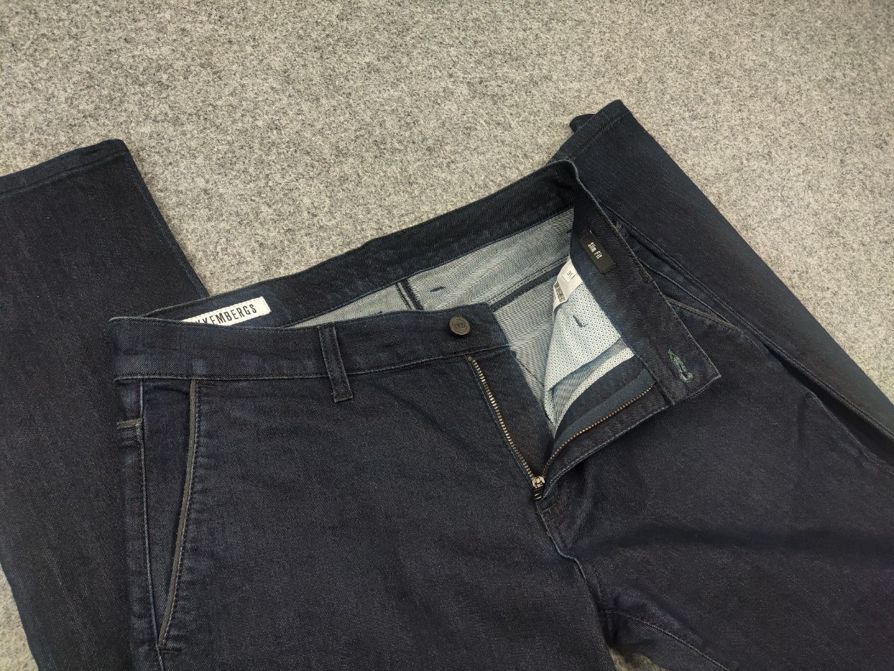 Dirk Bikkembergs Dirk Bikkembergs Slim Dark Wash Blue Classic Casual Jeans Size US 31 - 10 Thumbnail