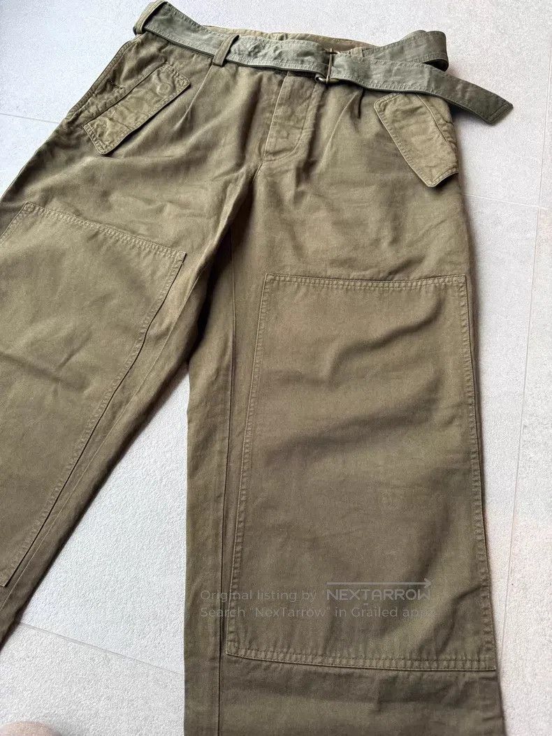 Dries Van Noten Dries Van Noten Belt Cargo Pants Size US 34 / EU 50 - 1 Thumbnail