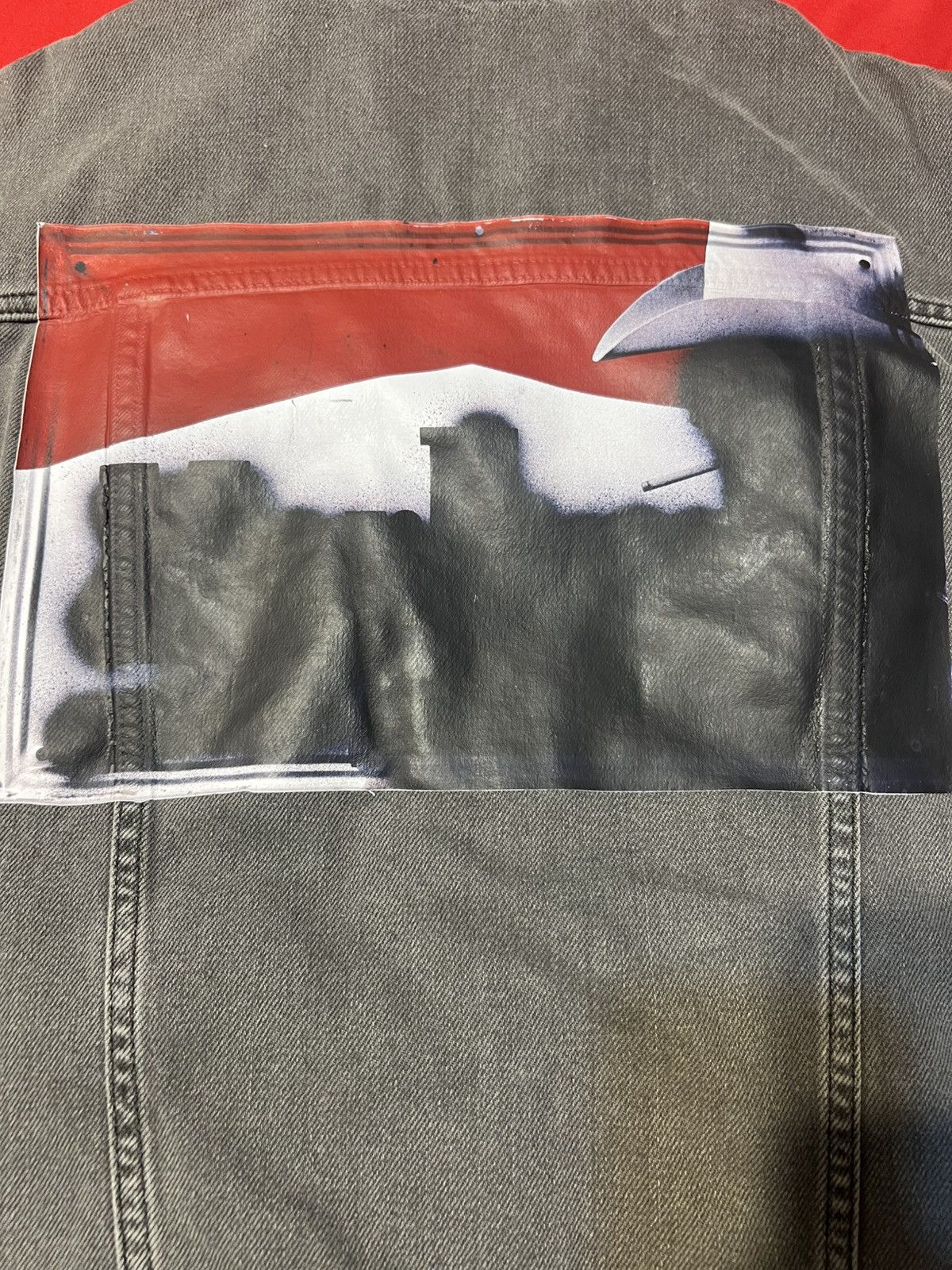1017 ALYX 9SM MARK FLOOD DENIM JACKET Size US S / EU 44-46 / 1 - 5 Thumbnail