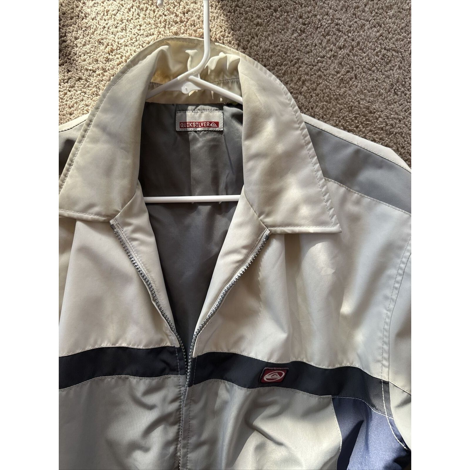 Quiksilver Vintage Quiksilver Winter Puffer Jacket Men's Large Size US L / EU 52-54 / 3 - 3 Thumbnail
