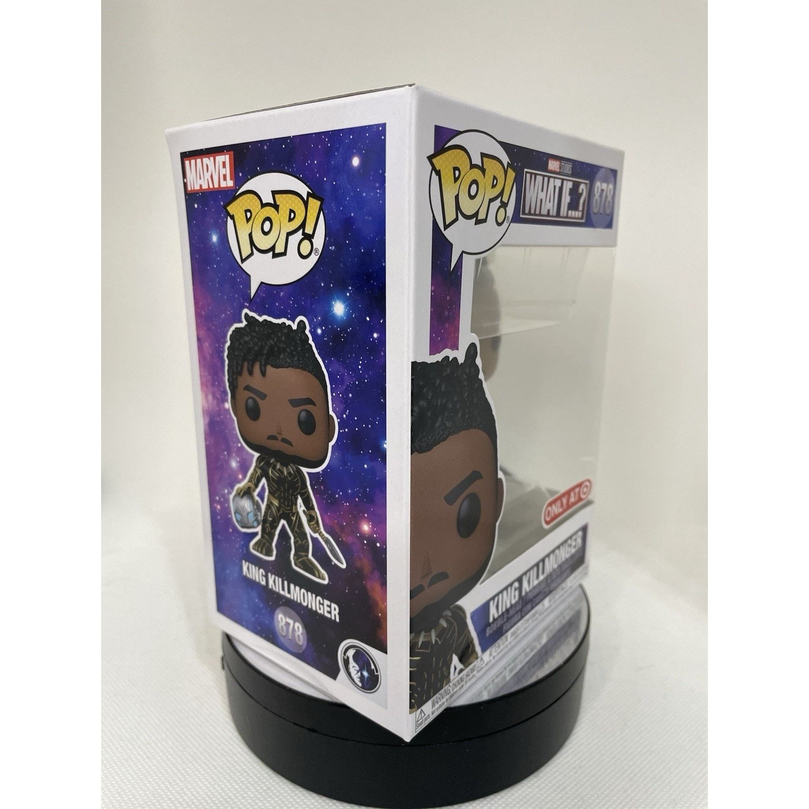 Marvel Comics Funko Pop! King Killmonger Target Exclusive #878 Size ONE SIZE - 8 Thumbnail